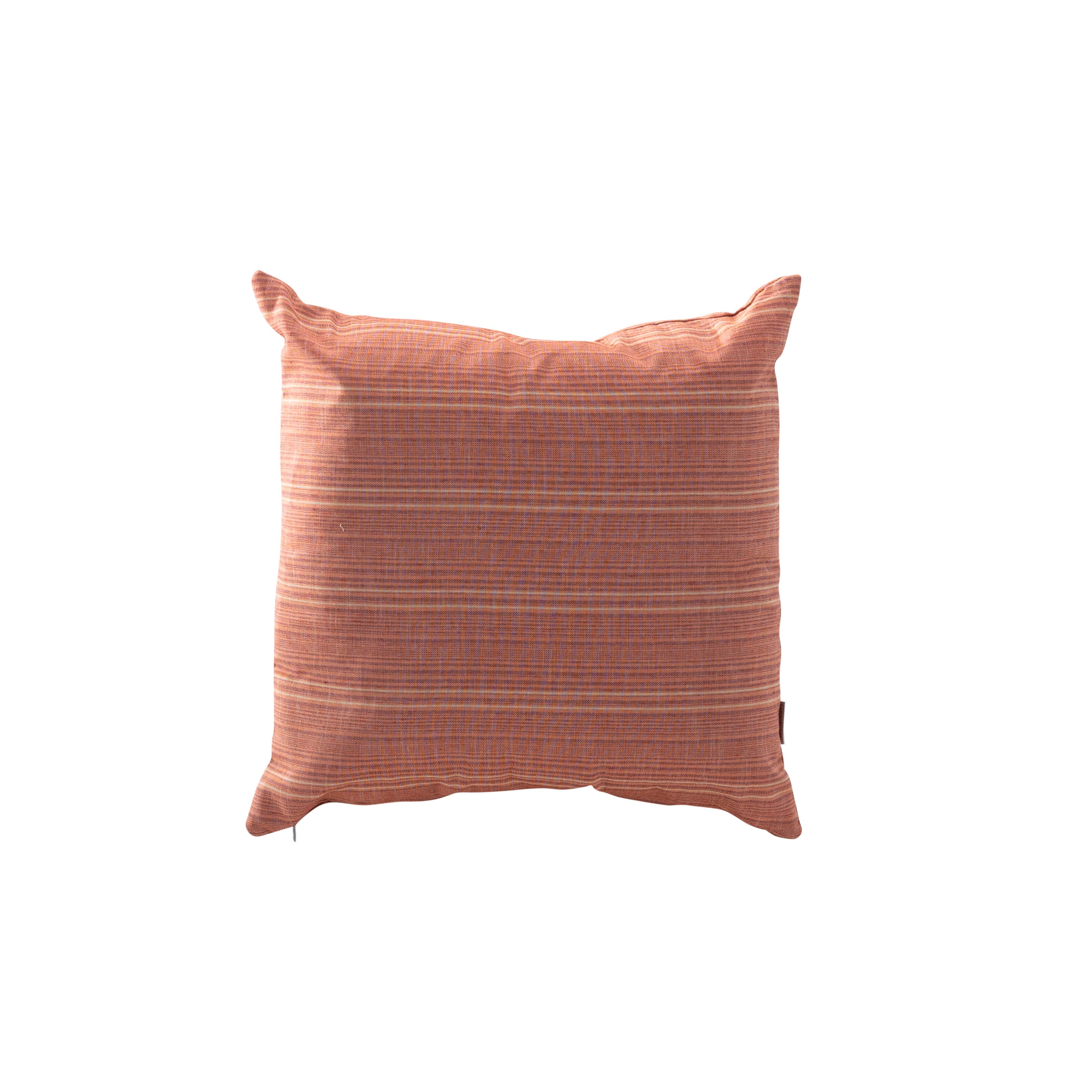 Cojín decorativo de jardín Rayas rojo 45x45 cm - 2