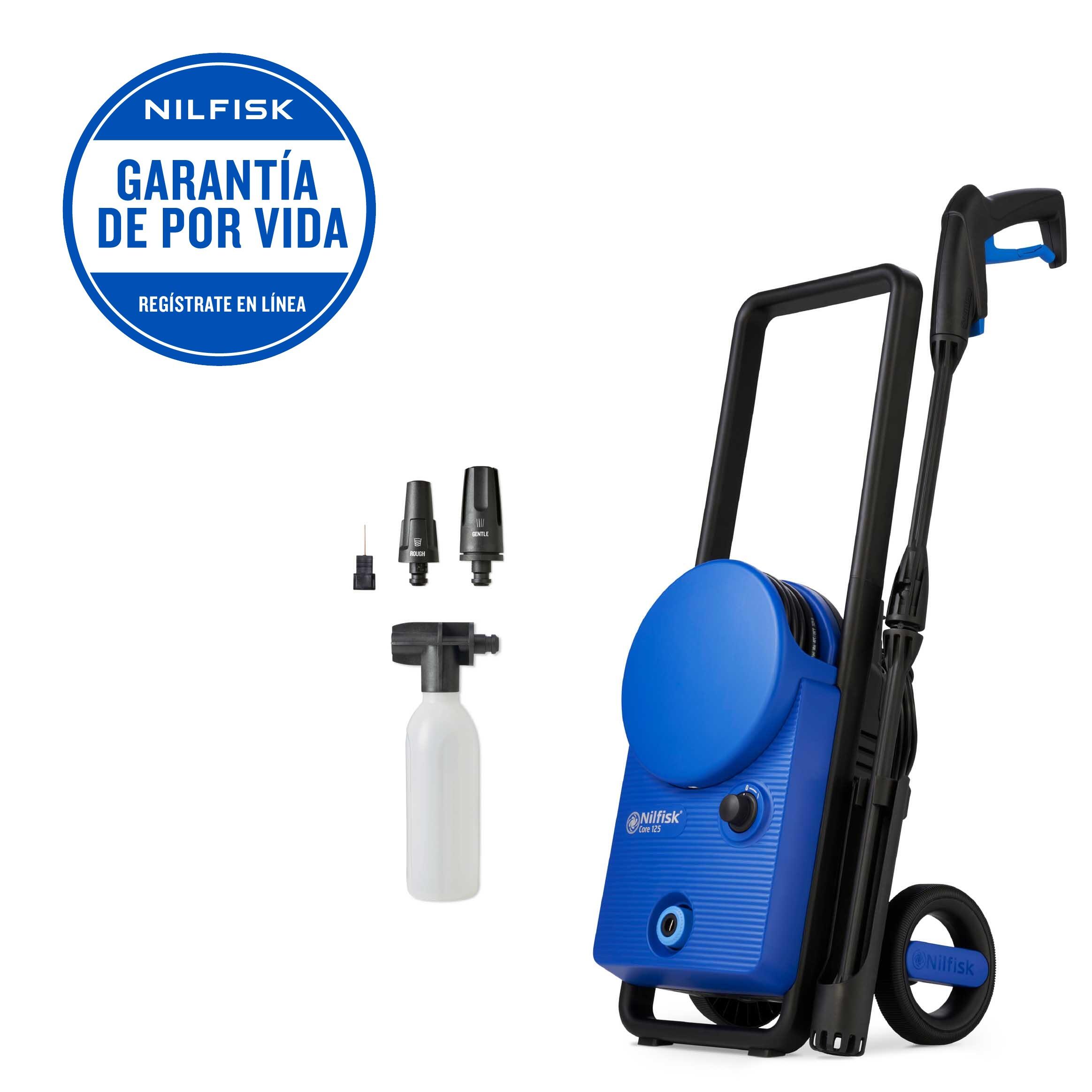 Hidrolimpiadora eléctrica nilfisk core 125 1400w 125 bares