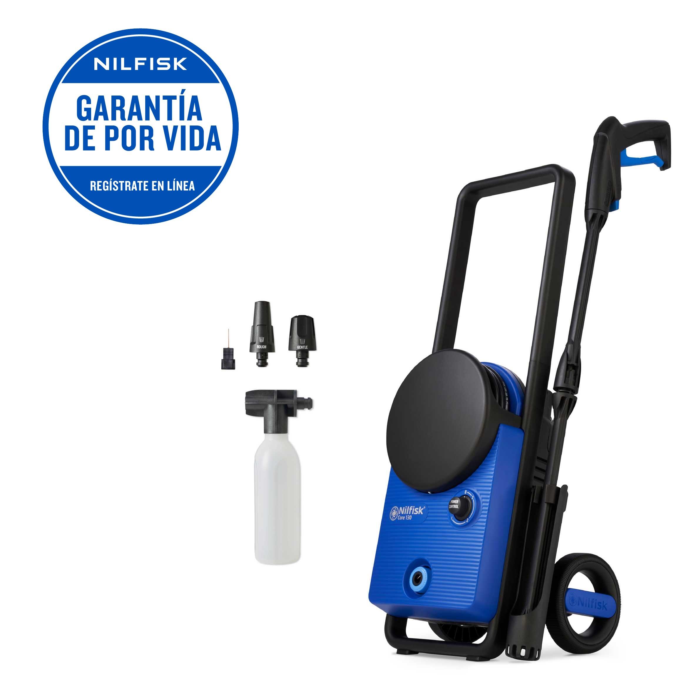 Hidrolimpiadora eléctrica nilfisk core 130 power control 1500w 130 bares