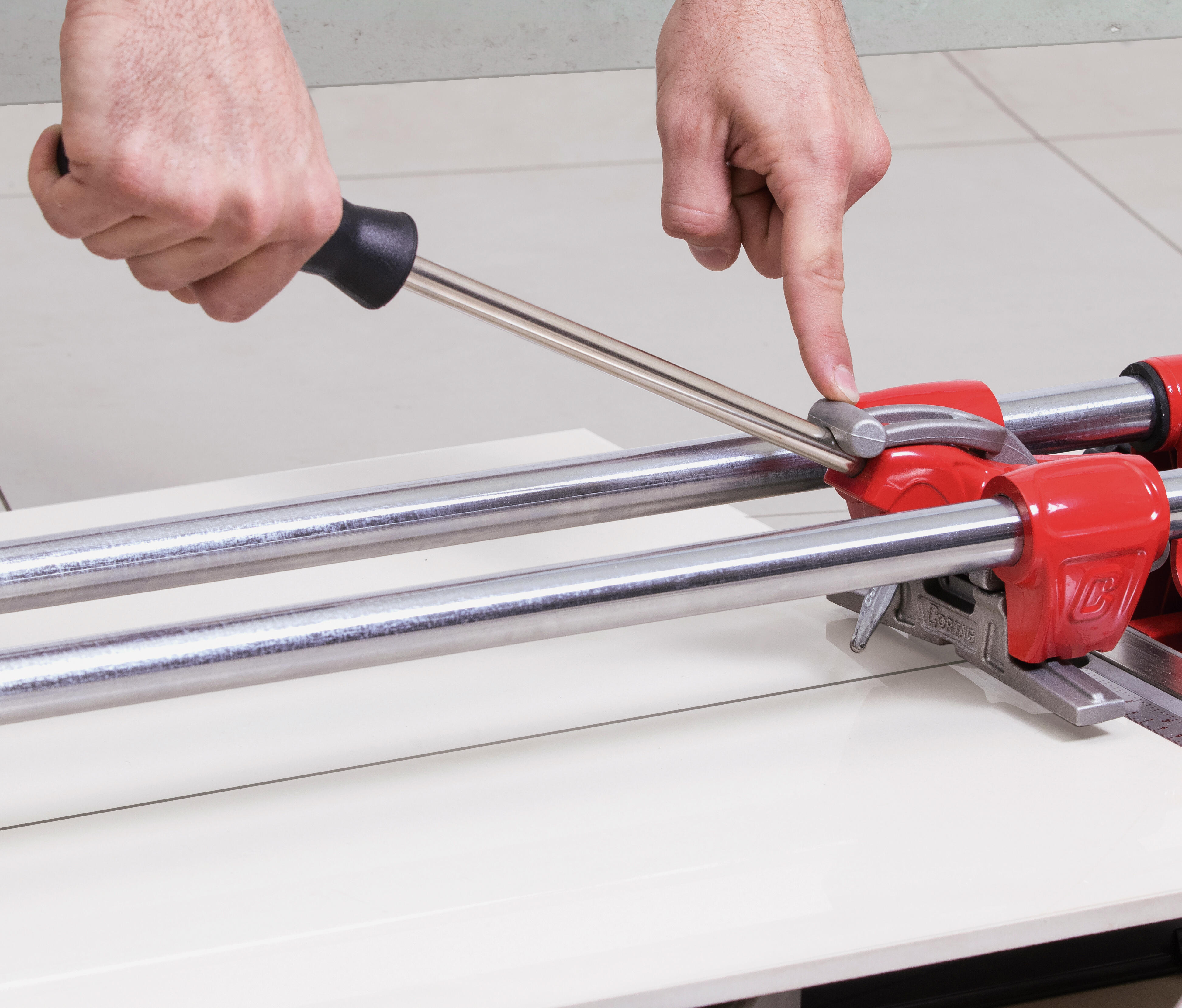 CORTADOR DE AZULEJOS MANUAL MEGA 125 CORTAG - 6