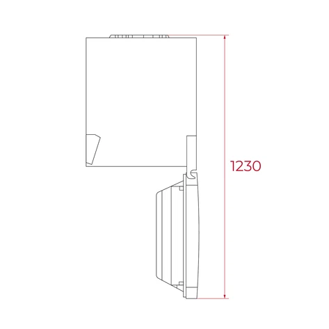 Frigorífico combinado congelador abaixo No Frost 310L cinza Teka NFL 342 C SS EU - 9
