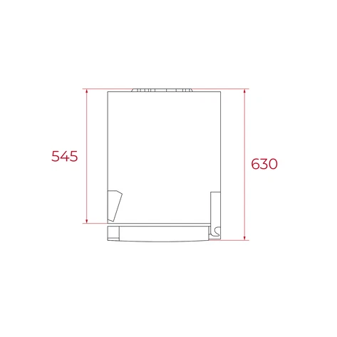 Frigorífico combinado congelador abaixo No Frost 310L cinza Teka NFL 342 C SS EU - 10