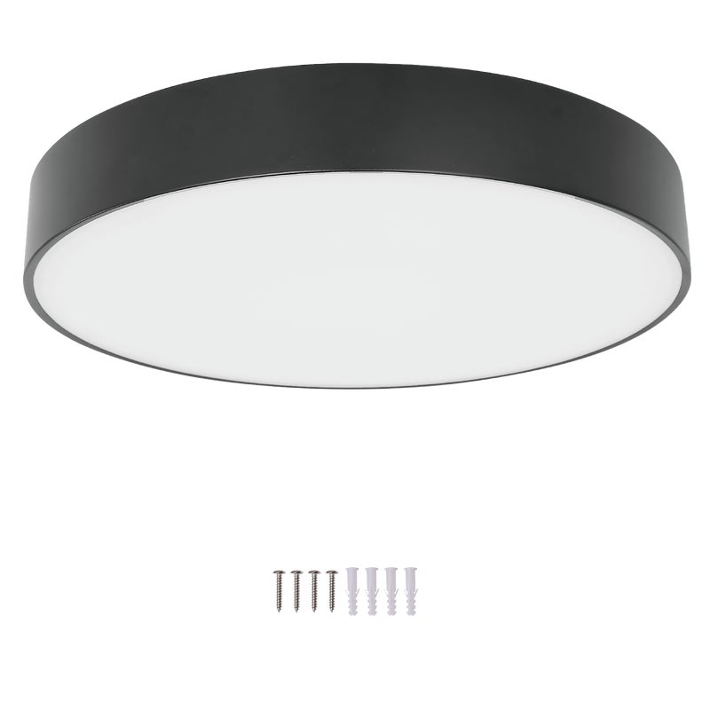 Plafon Drema czarny IP44 LED Inspire