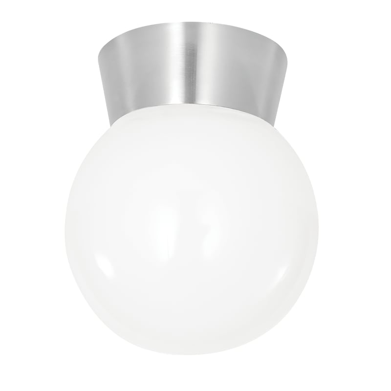 Oprawa łazienkowa Inti satynowa biała E27 15 cm IP44 Inspire