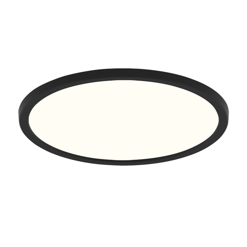 Plafon Lano czarna IP44 LED Inspire
