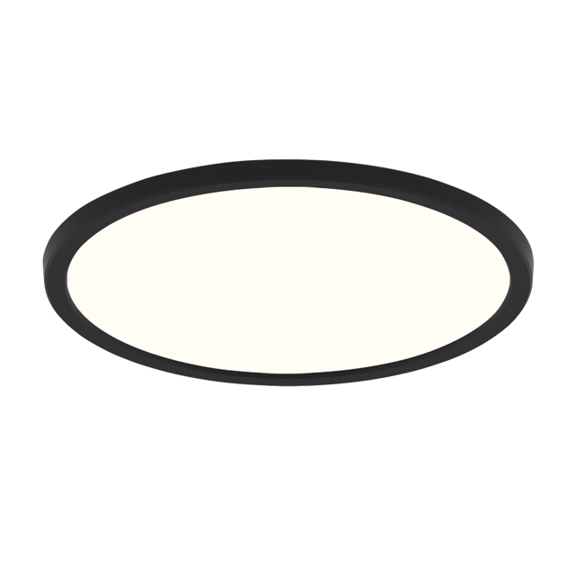 Plafon Lano czarna IP44 LED Inspire