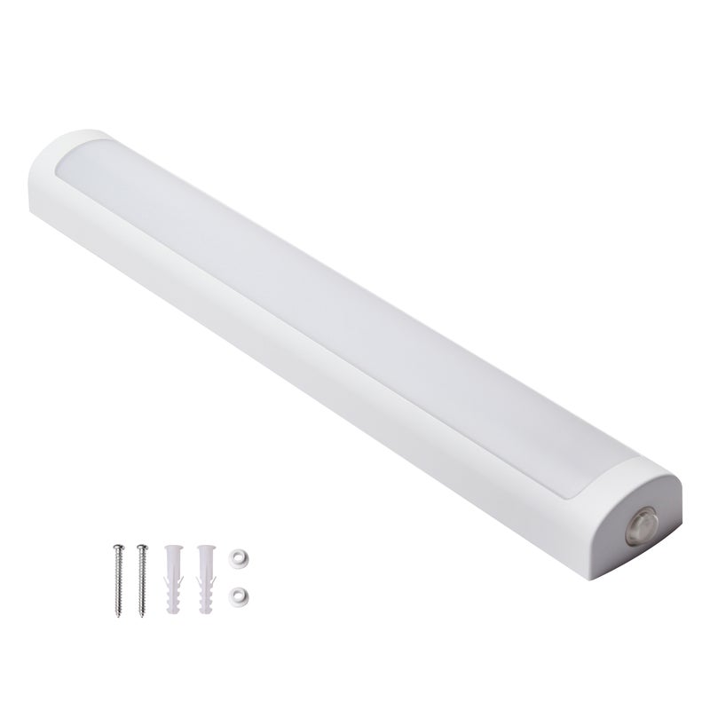 Kinkiet łazienkowy nad lustro Flodu LED 840 lm 5.5W barwa neutralna 40 cm biały IP44 Inspire