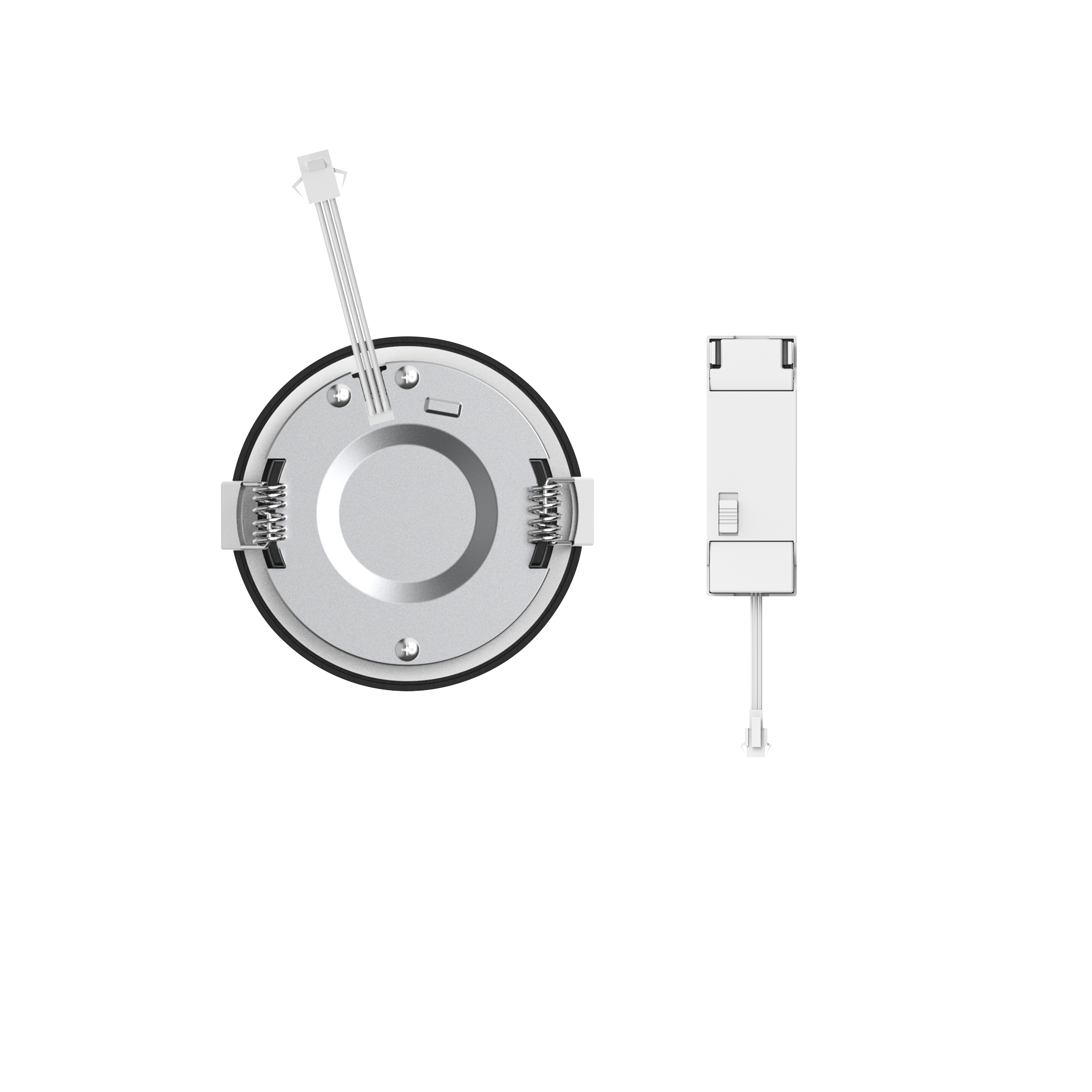 Oprawa stropowa Extraflat czarna 8.5 cm IP44 LED Inspire - 4