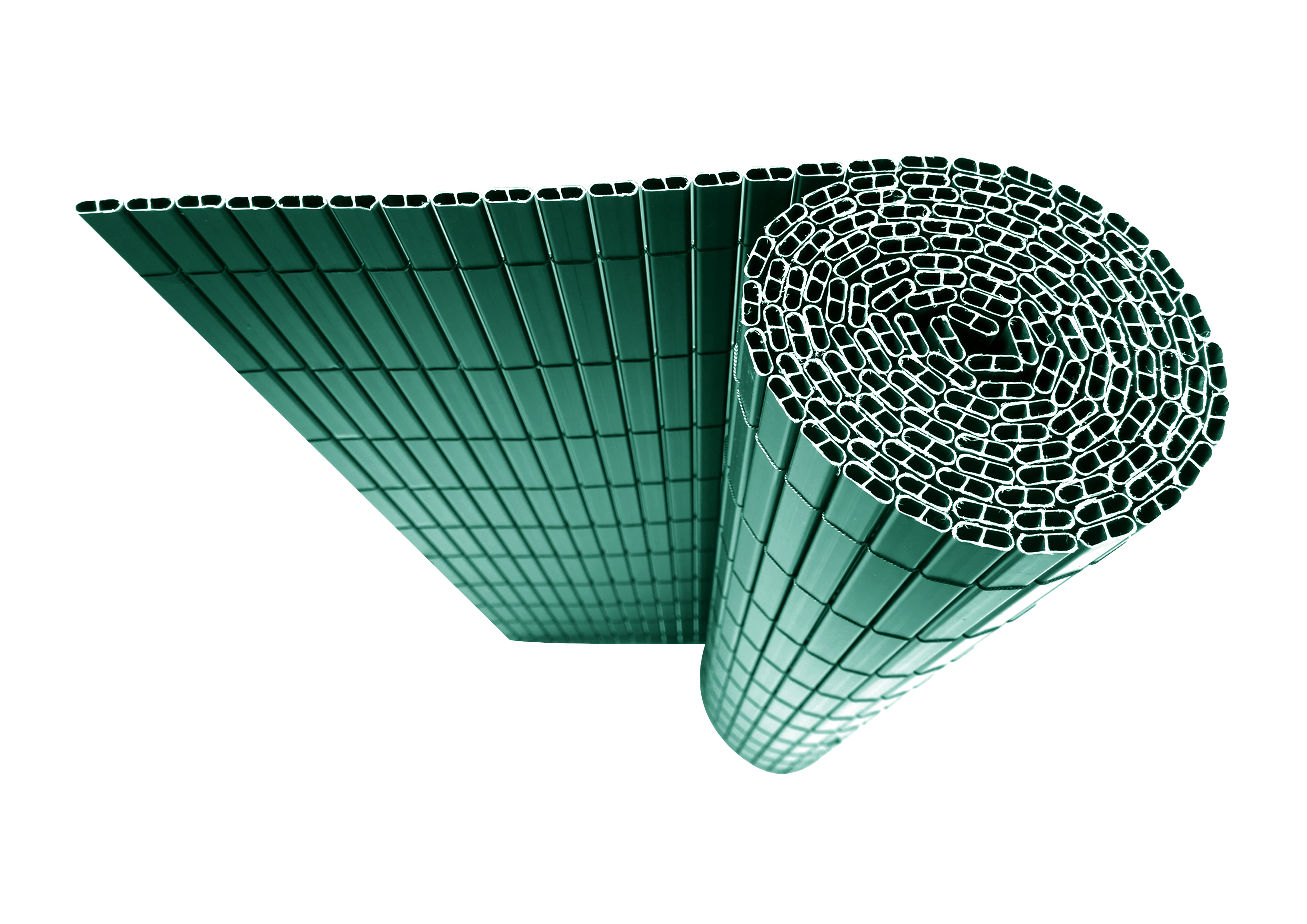 Mata plastikowa zielona 1.5x5m 19mm Naterial