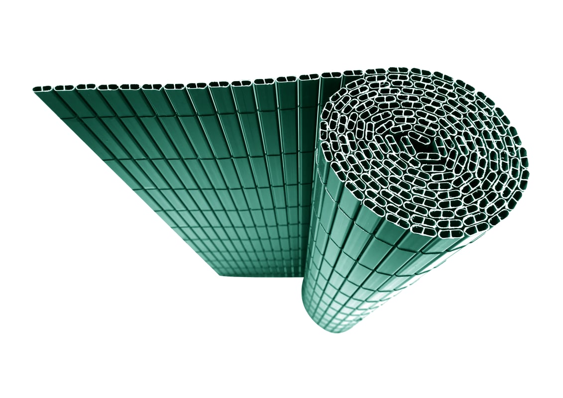 Mata plastikowa zielona 1.5x5m 19mm Naterial