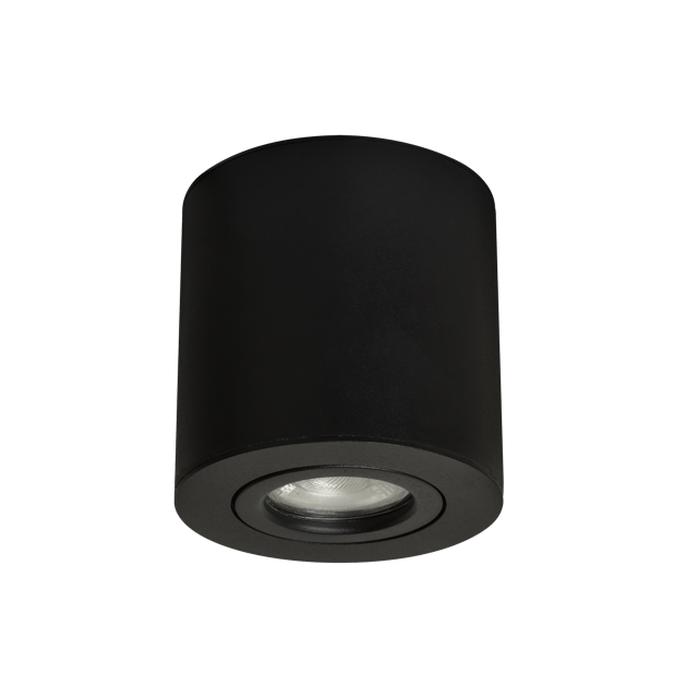 Oprawa natynkowa Losa czarna GU10 IP65 Inspire