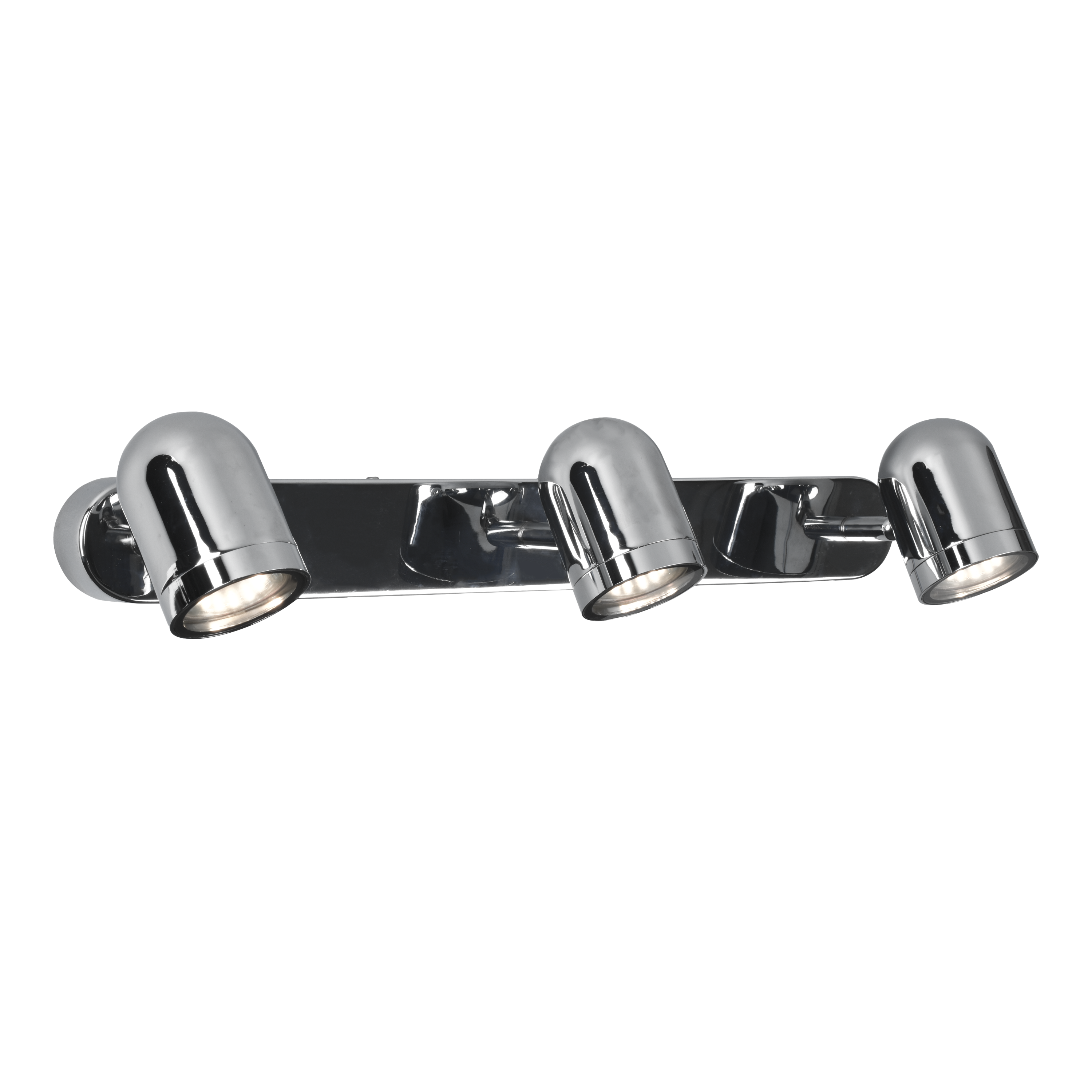 Listwa reflektorowa Doli 3xGU10 5W 45 cm chrom IP44 Inspire