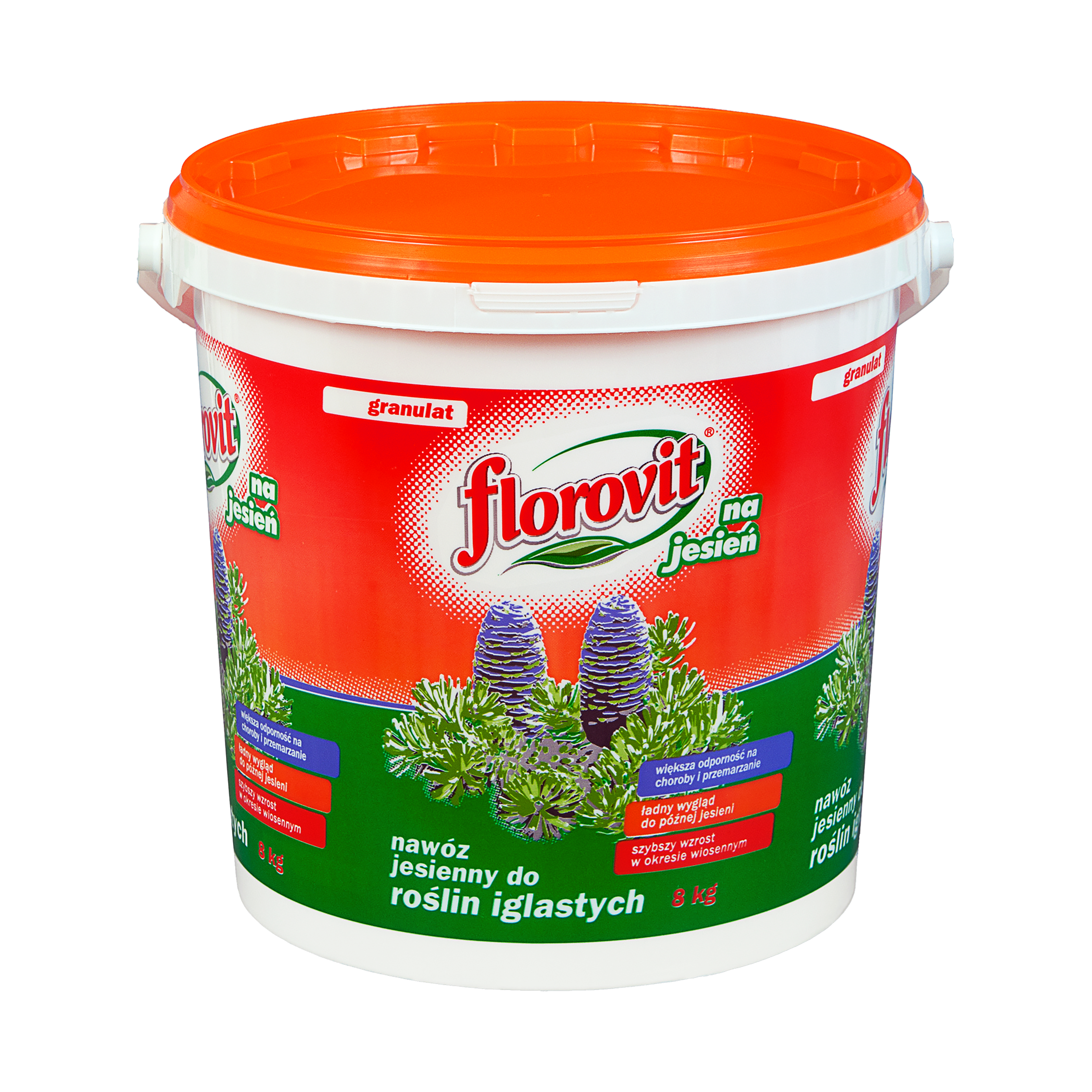 Nawóz do roslin iglastych jesienny 8kg Florovit - 2