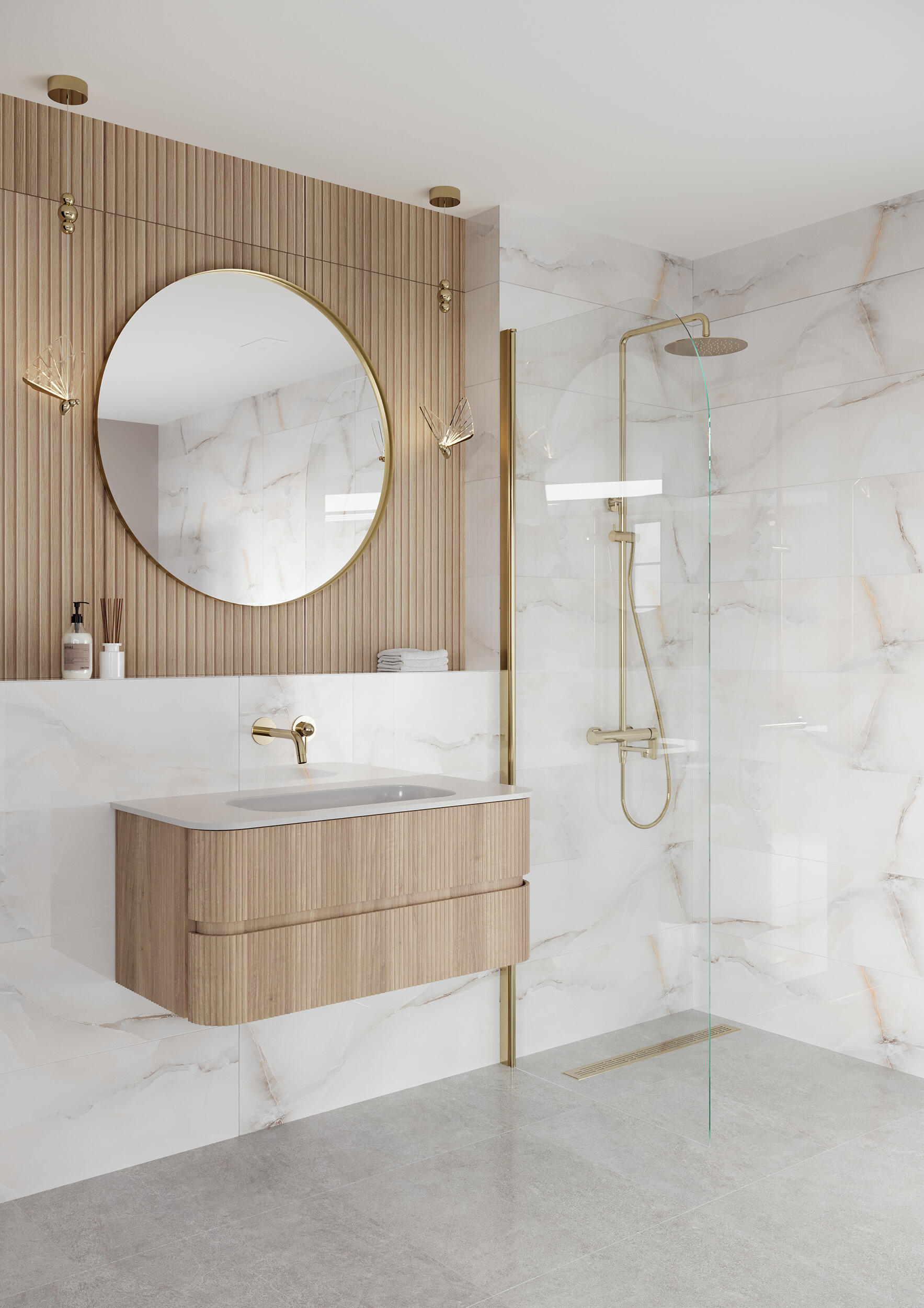 Płytka ścienna Osaka Maple 60x120 - 2