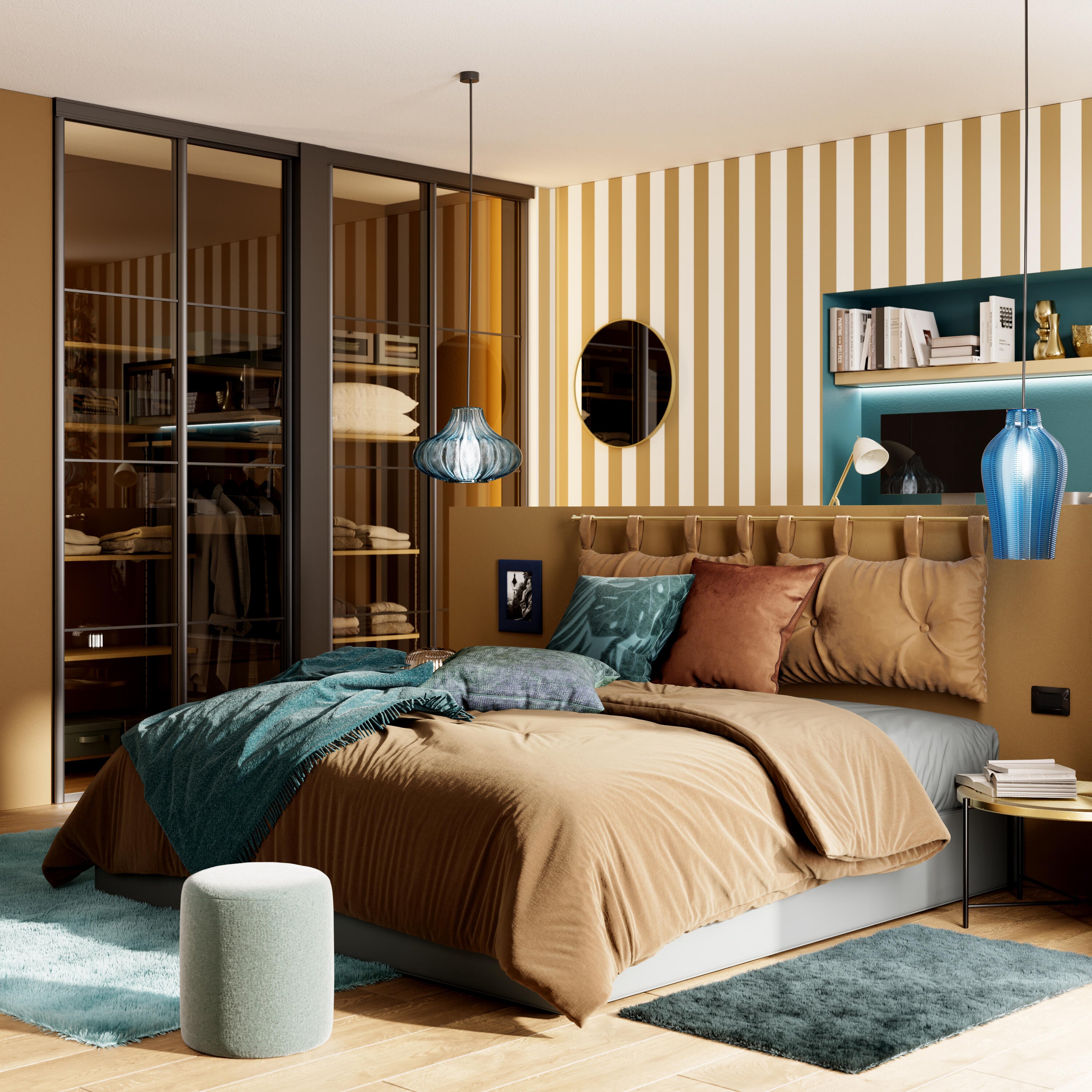 Pouf Domino in poliestere - 9