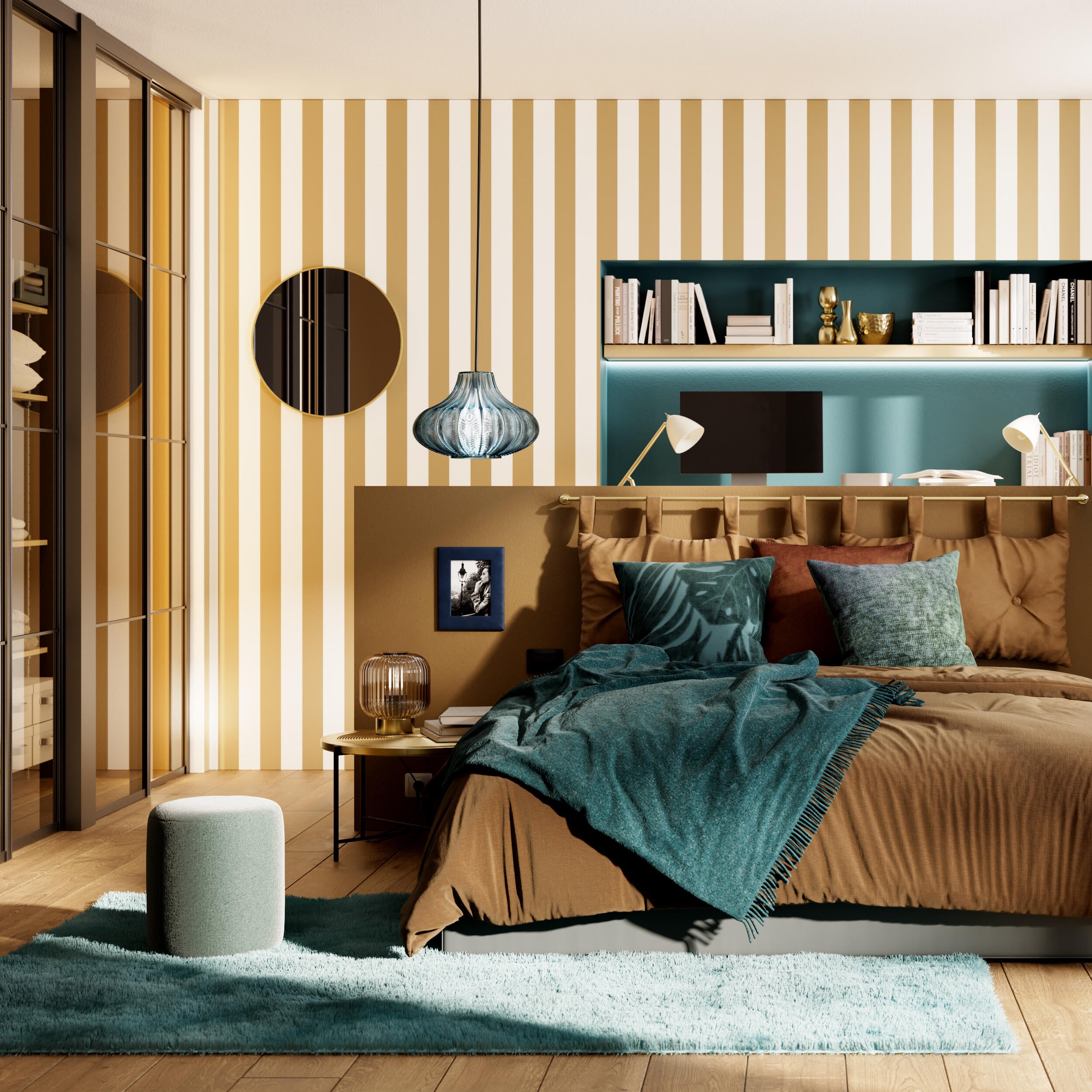 Pouf Domino in poliestere - 8