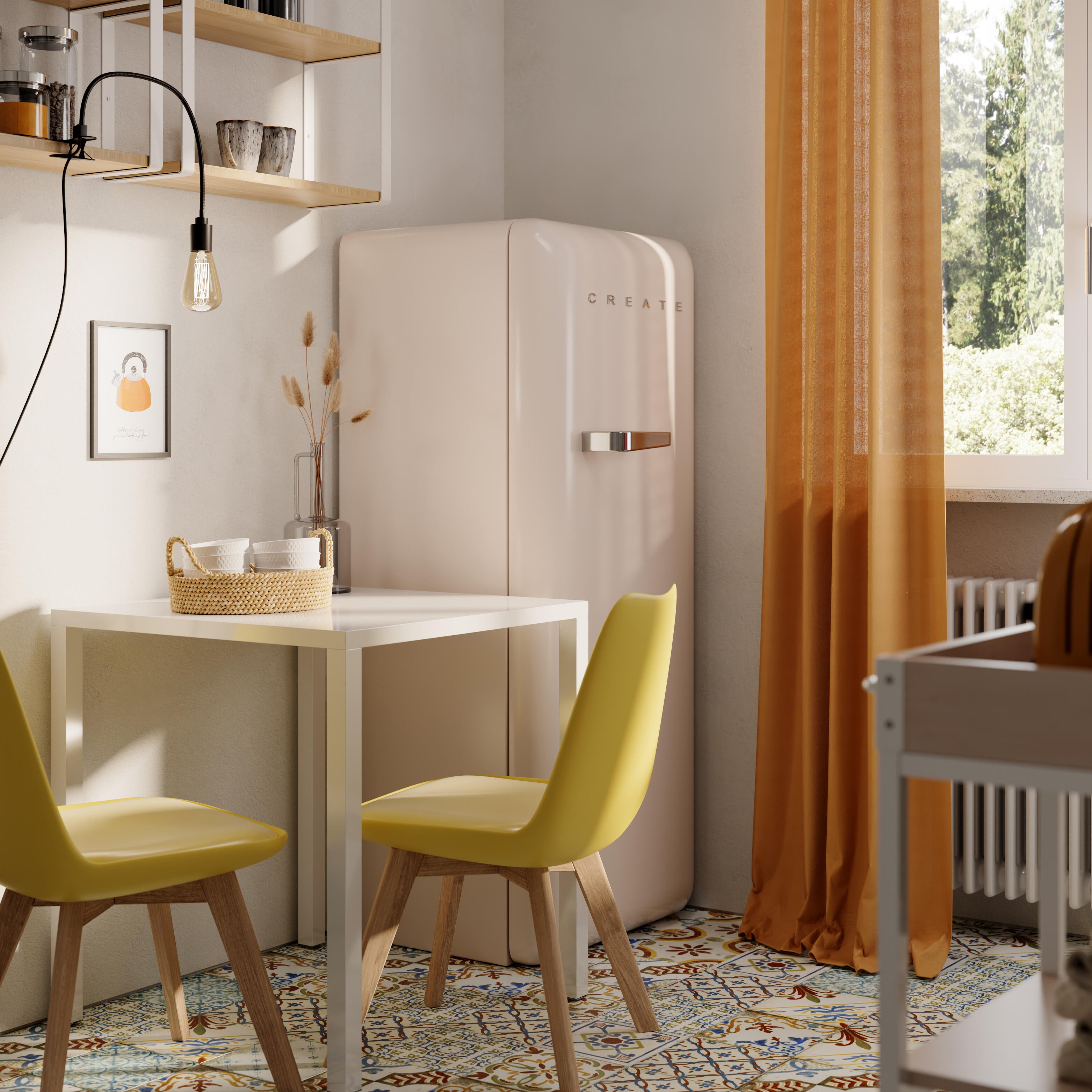 Piastrella da rivestimento interno 20 x 20 cm Sp. 8.2 mm Amalfi in gres porcellanato smaltato multicolore lucido traffico intenso (pei 4/5) 1.36 mq - 4