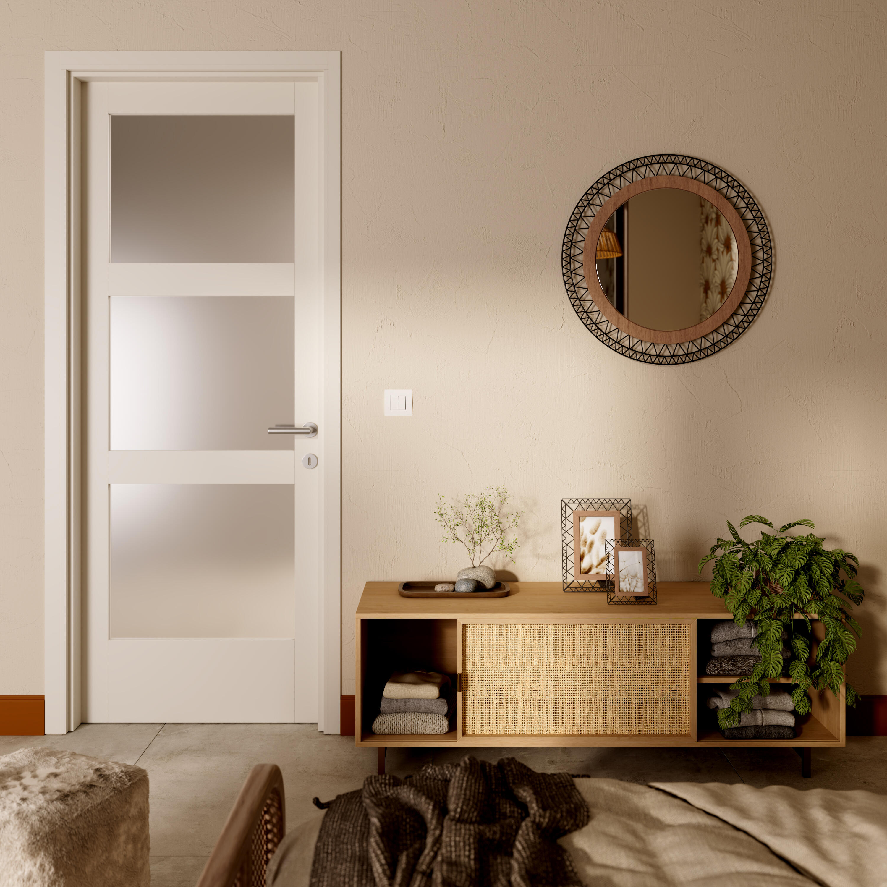 Cornice 10x15 cm in legno marrone lucido per foto INSPIRE Manam - 4