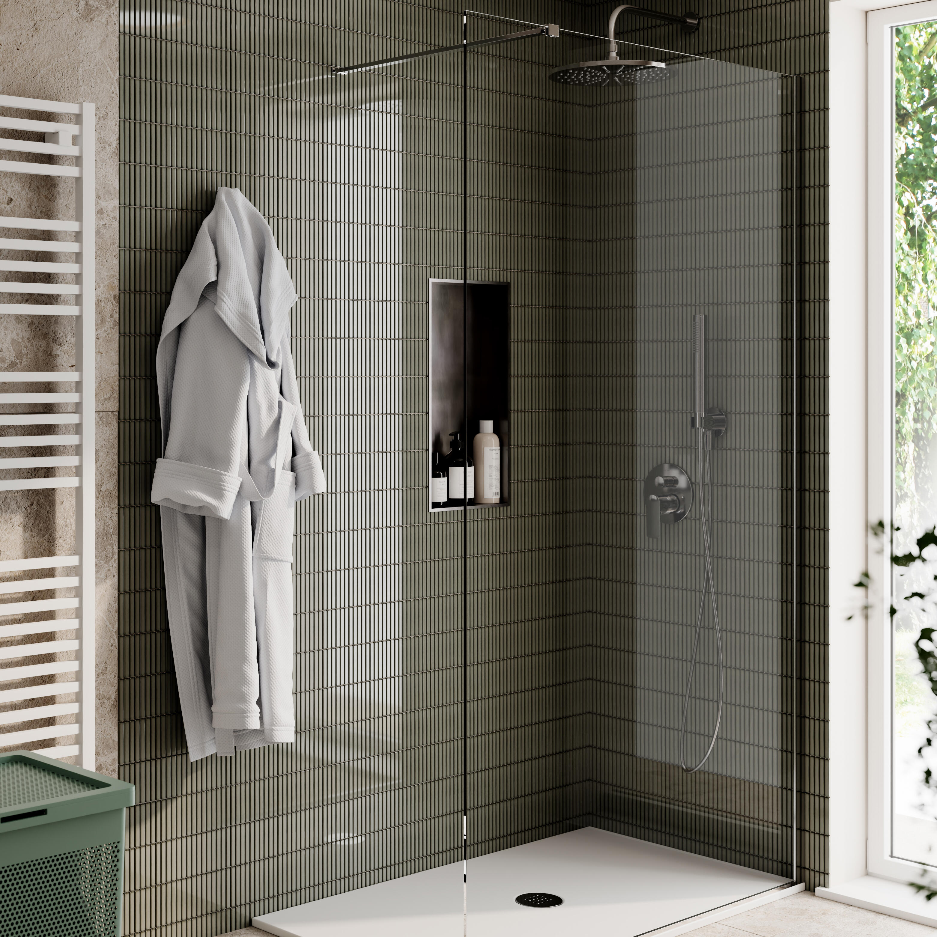 Cesta porta biancheria in polipropilene verde TATAY Bohol 60 l - 3