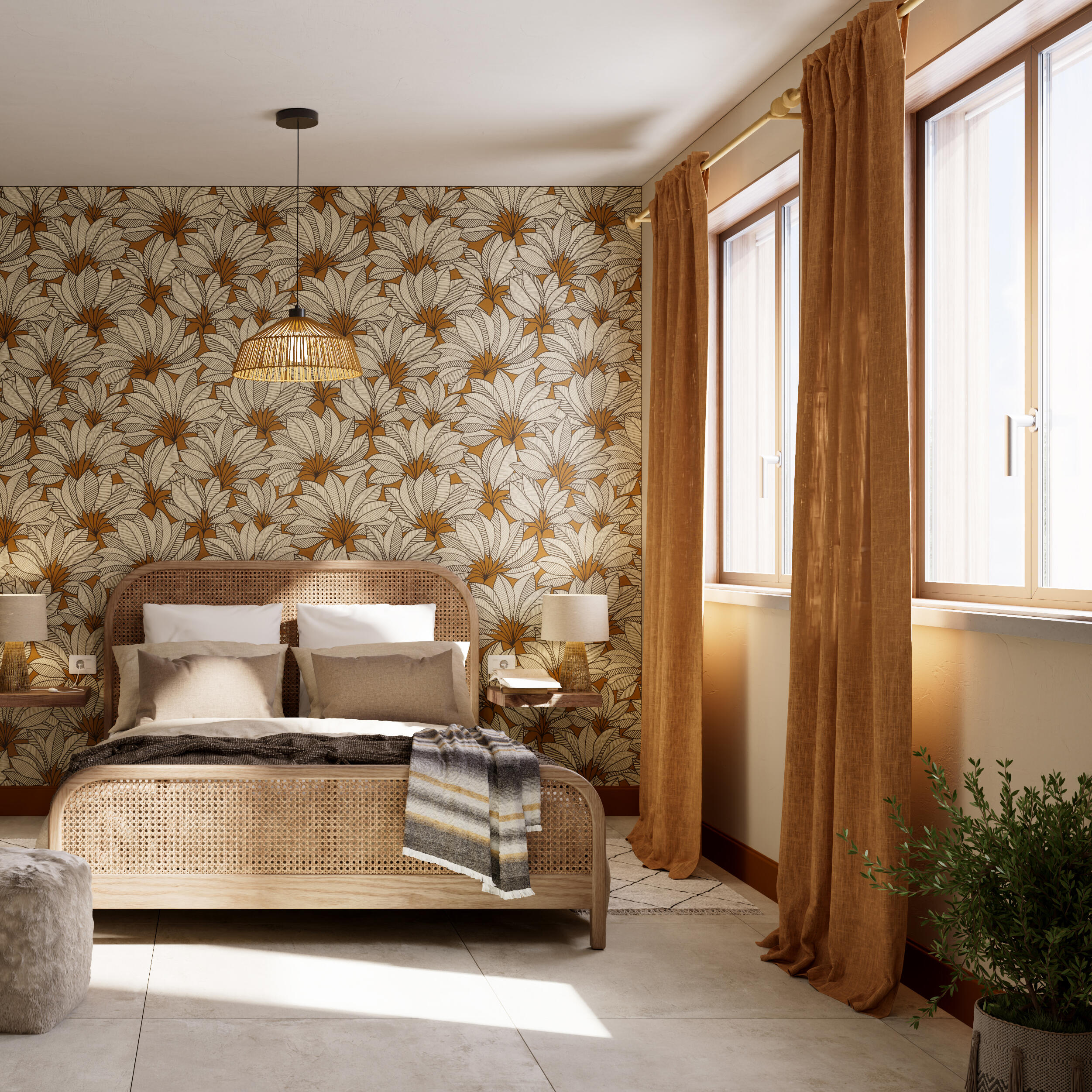 Pittura per interni per parete e soffitto super lavabile, LUXENS monomano beige paper 2 opaco, 2.5 L - 4