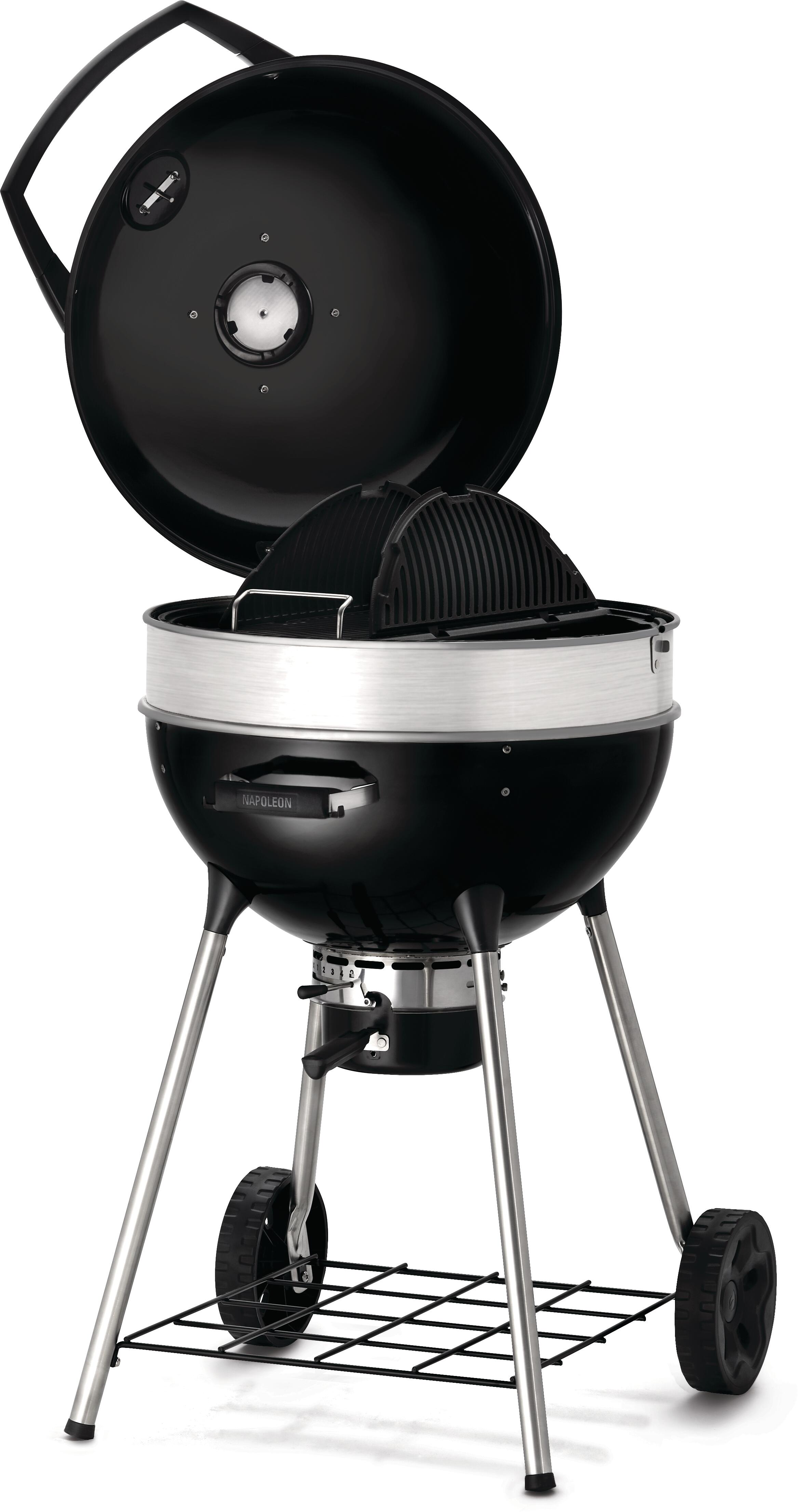 Barbecue charbon de bois NAPOLEON Pro22k-leg-3 noir - 2