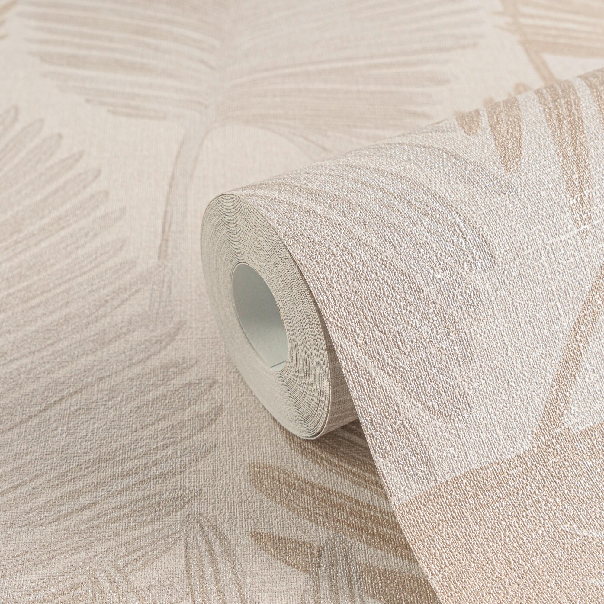 Papier peint intissé Algarve beige, cuivre, marron - 11