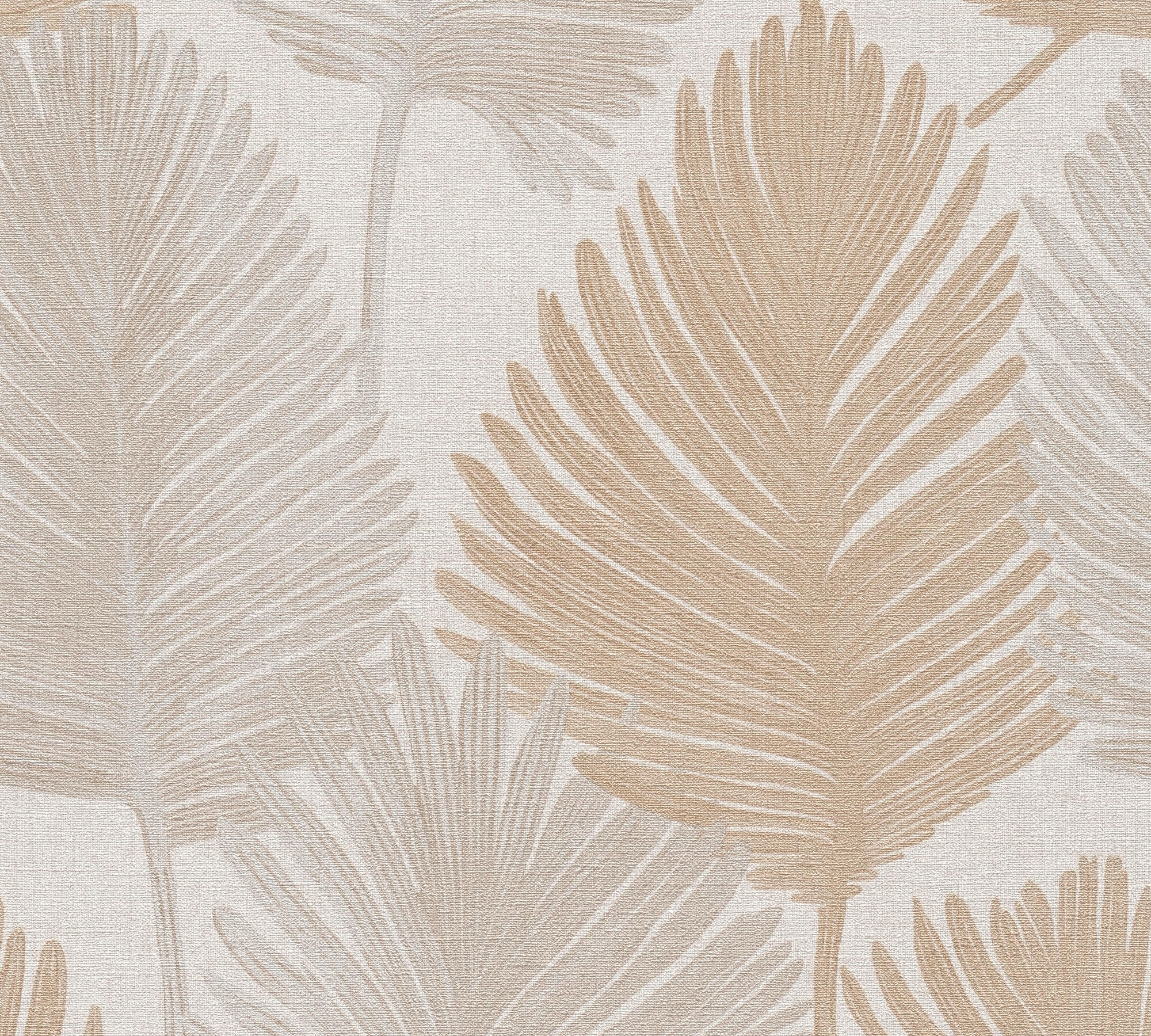 Papier peint intissé Algarve beige, cuivre, marron - 3