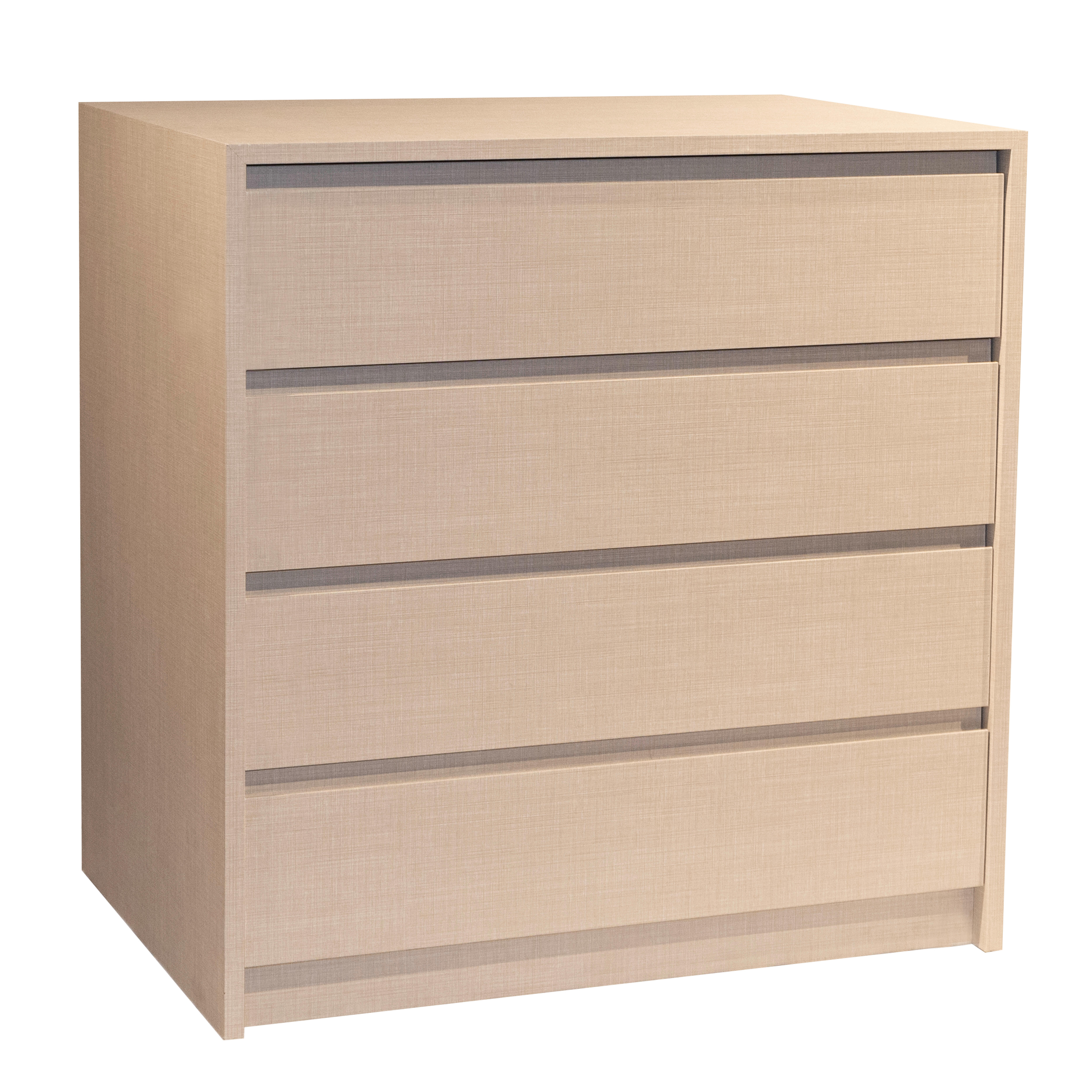 CAJONERA PARA ARMARIO MONTADA 4 CAJONES BLANCO 72X90X50CM - 5