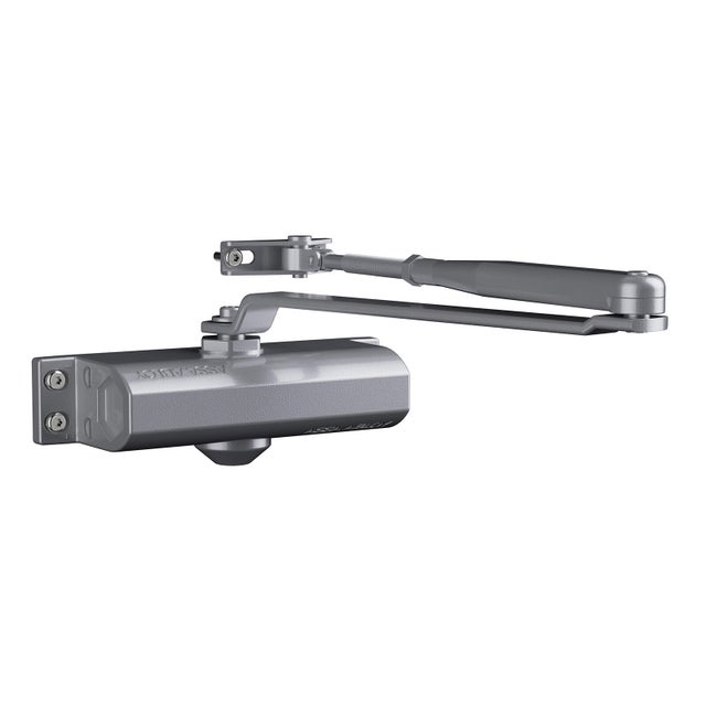 Ferme-porte à compas VACHETTE Dc 110/gd , aluminium verni