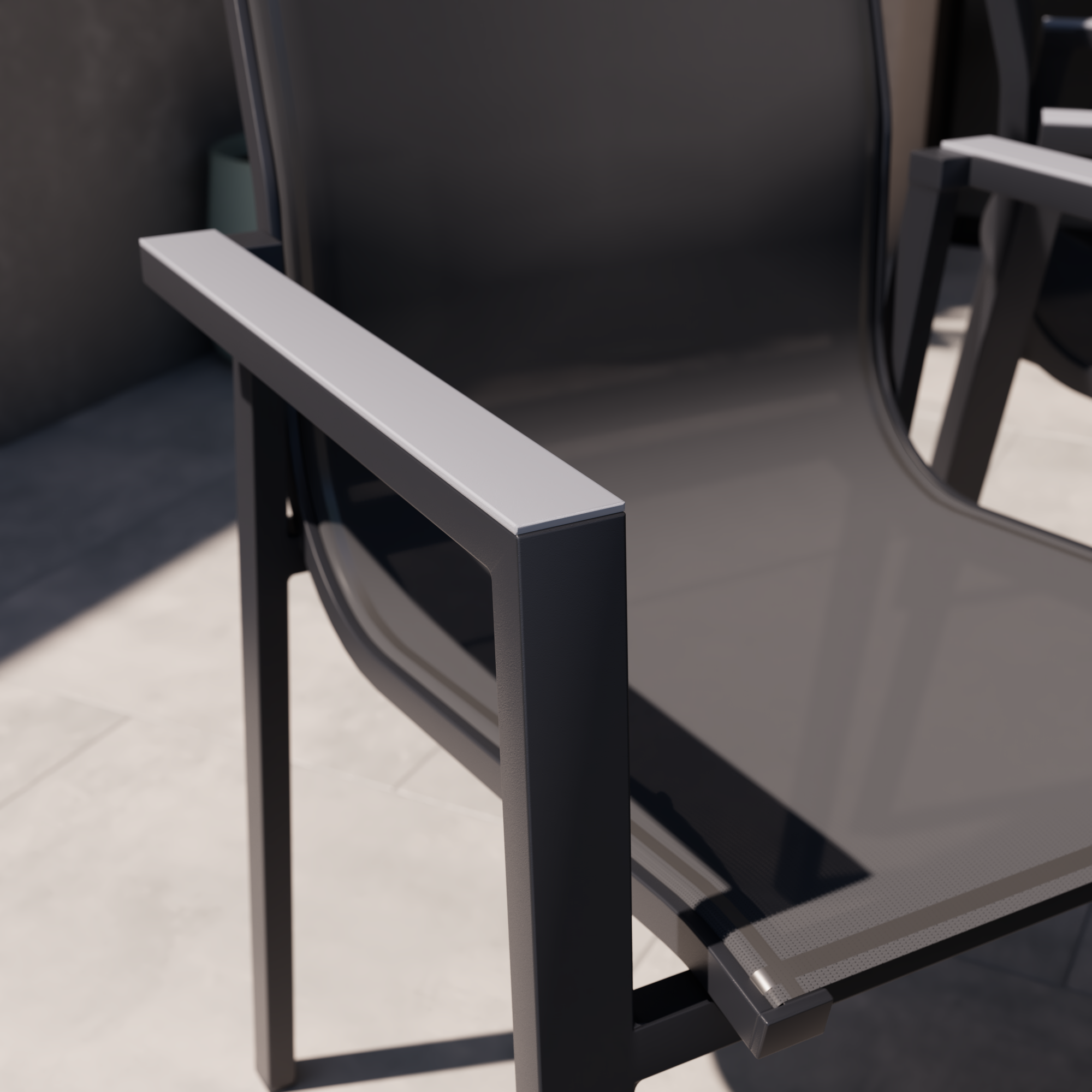 Fauteuil NATERIAL Odyssea Gamma gris anthracite - 12