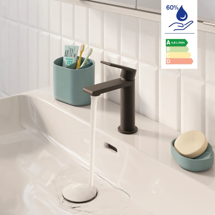 grifo de agua ecológico negro cinta sensea