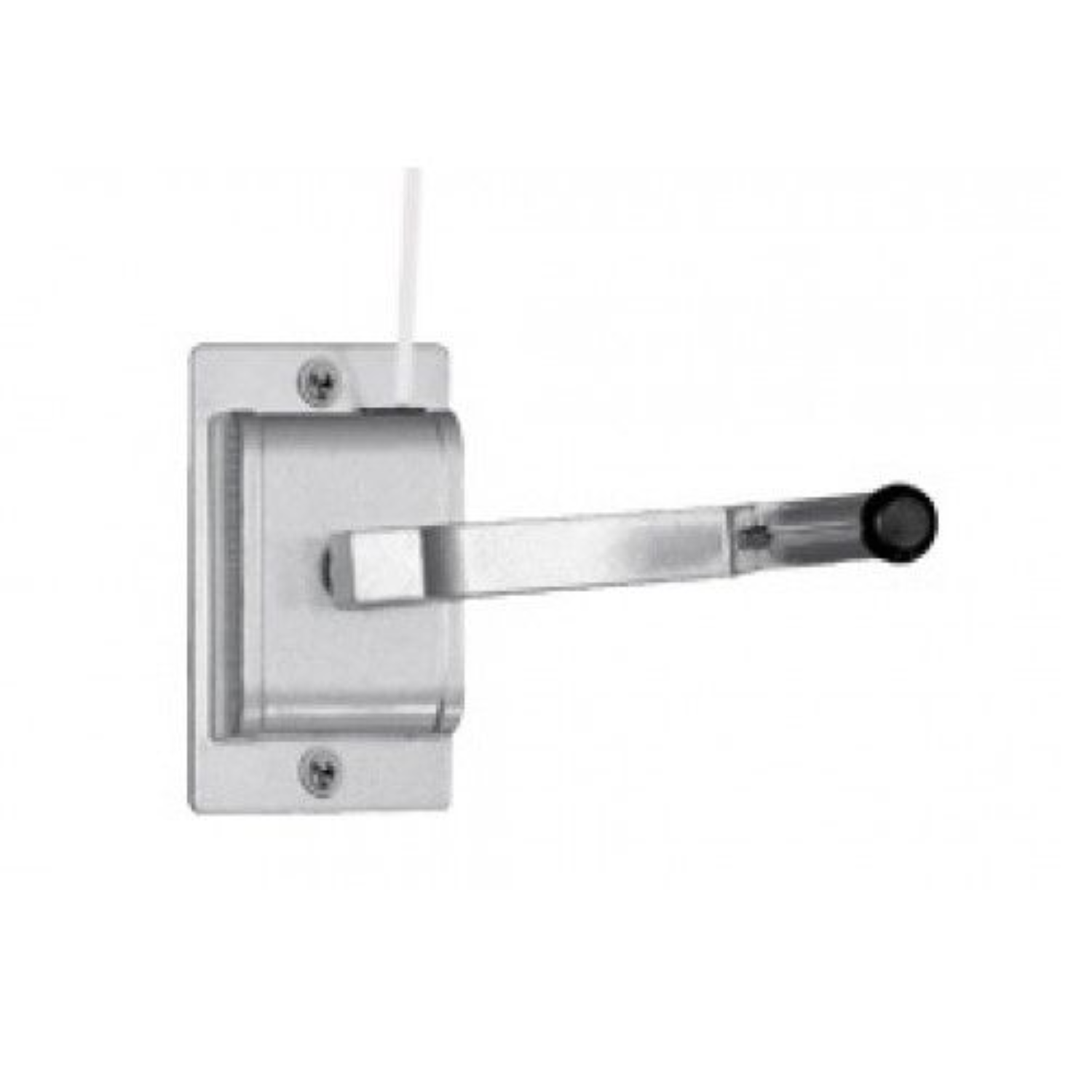 Recambio manivela universal para tendedero de techo color gris plata