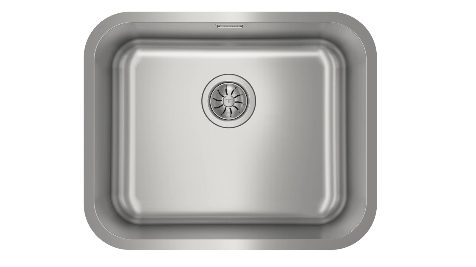 Lava-louça 1 cuba sem escorredor 54 x 44 cm inox cinza Teka - 9