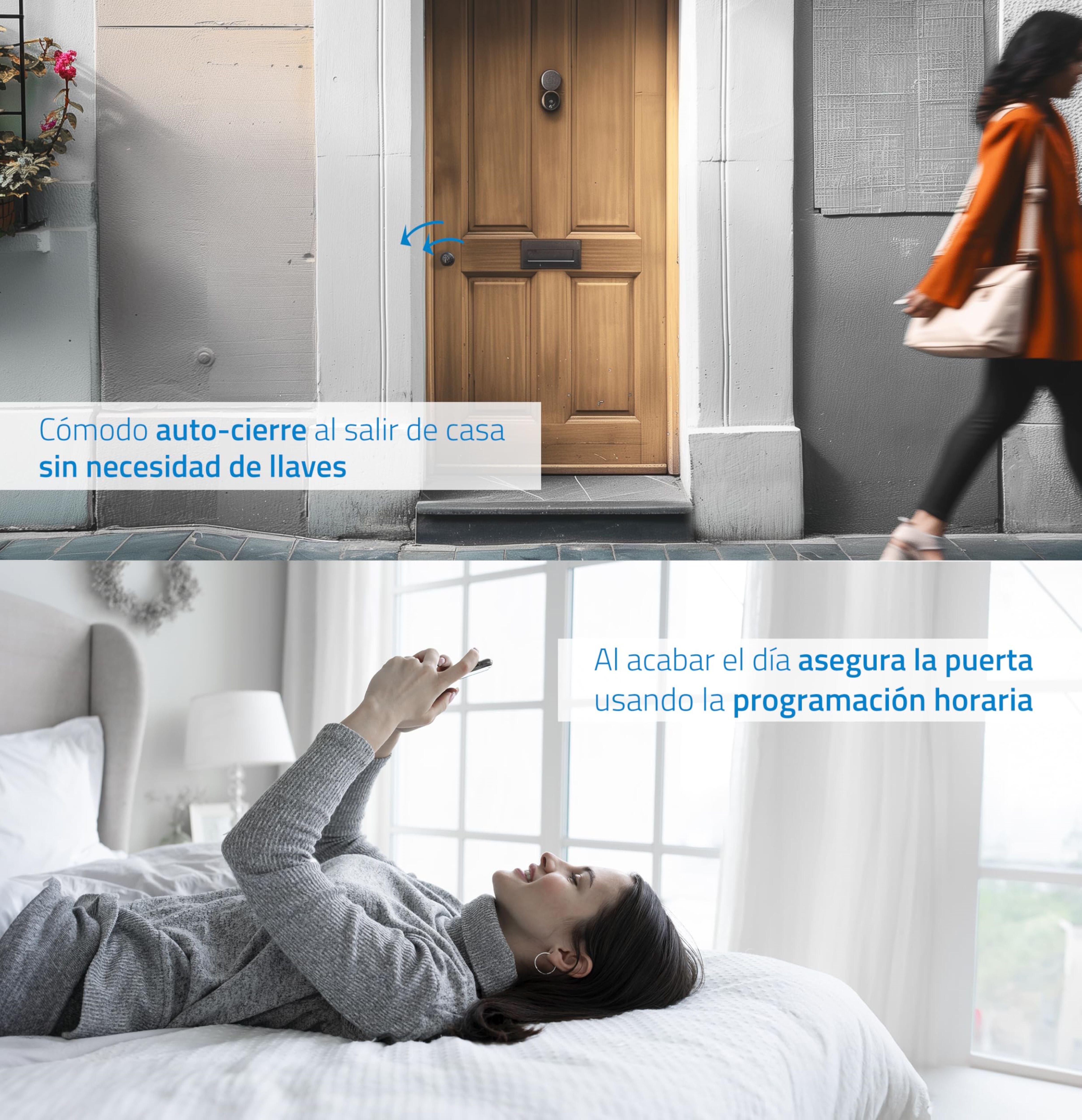 CERRADURA INTELIGENTE BLUETOOTH  - 4