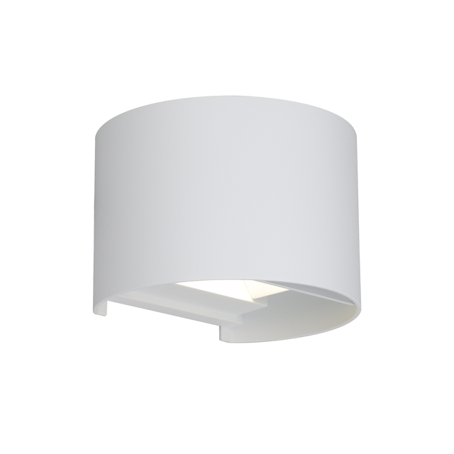 Kinkiet zewnętrzny Roxbury LED 850 lm 4.1W barwa neutralna biały IP54 Inspire