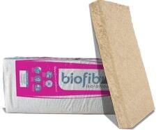 3 Panneaux isolant BIOFIB chanvre lin coton l.0.6 x L.1.20 m x Ep.200 mm R=5.25