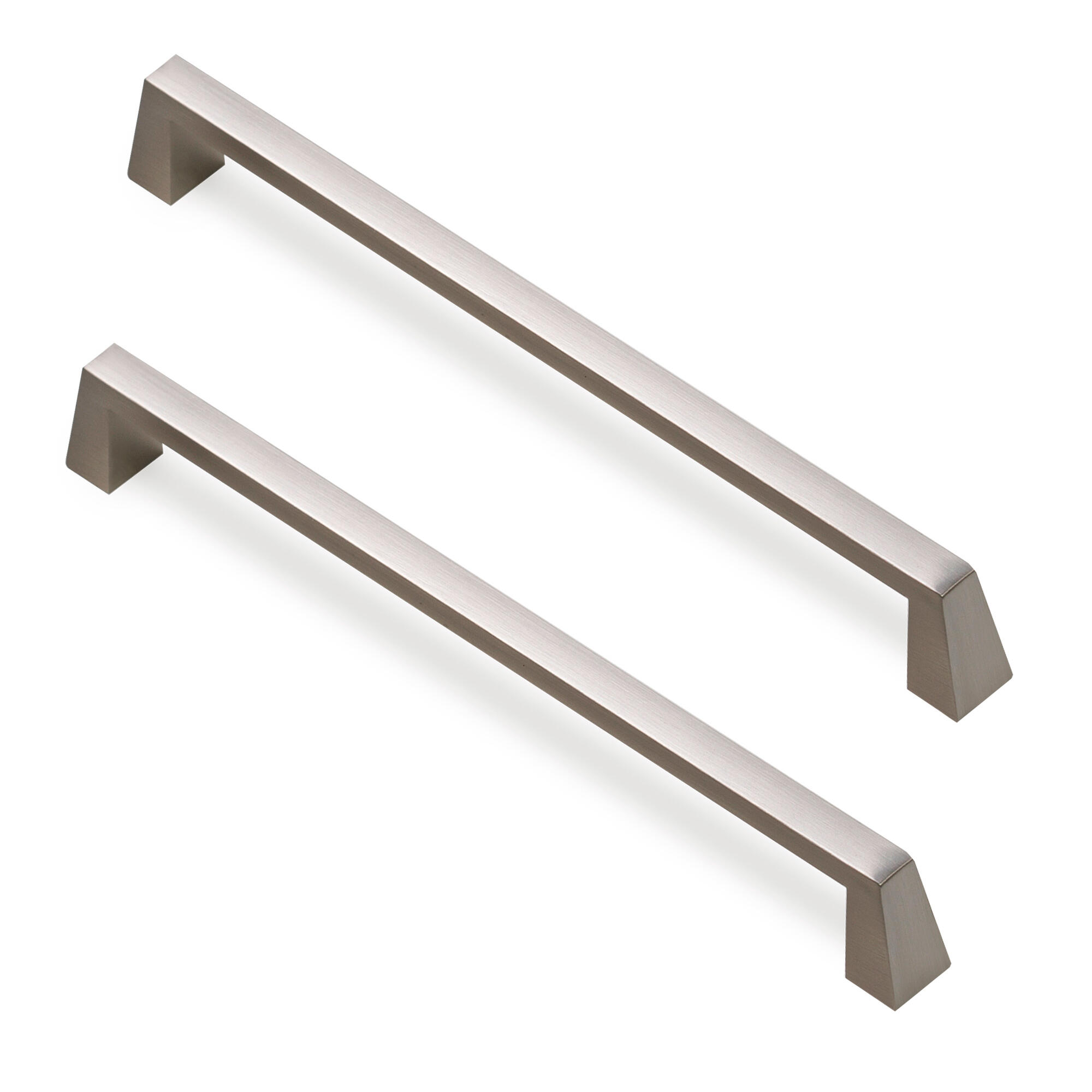 2 tirador mueble nesu en acero inoxidable distancia entre eje 160 mm