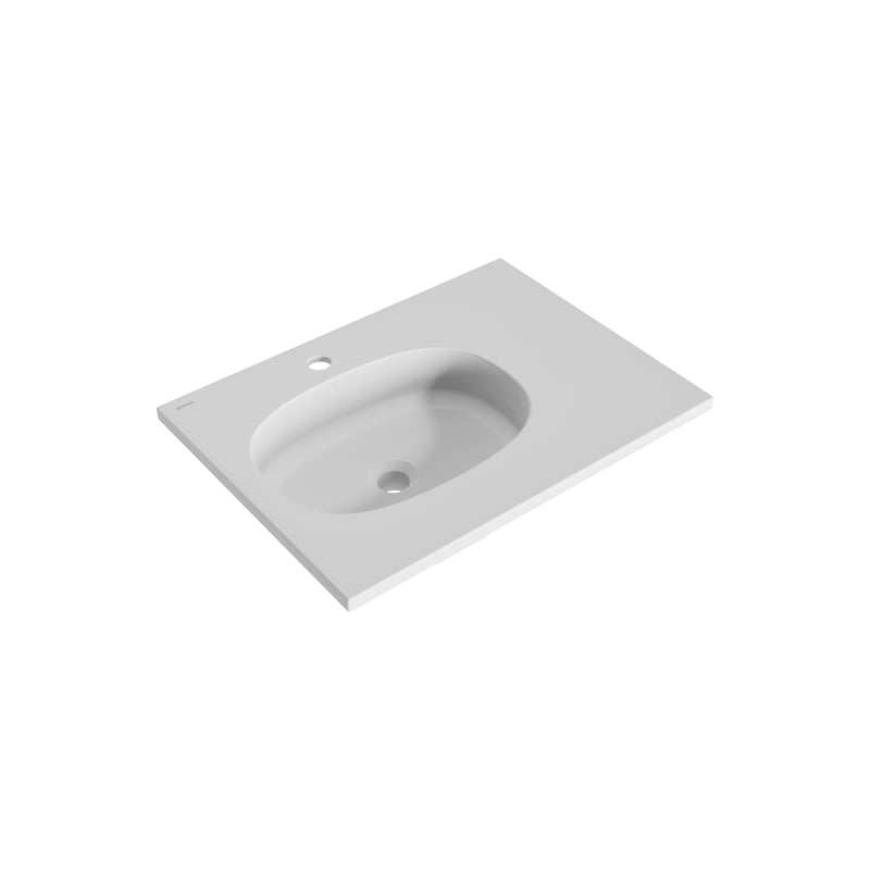 Umywalka konglomeratowa Modern 61x9.5 cm Sensea