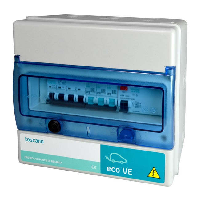 CUADRO PROTECCIÓN CARGA VEHÍCULO ELÉCTRICO ECO-VE COMBI