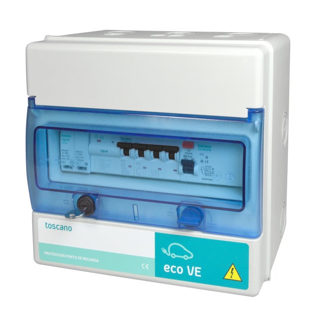 CUADRO PROTECCIÓN CARGA VEHÍCULO ELÉCTRICO ECO-VE PRO