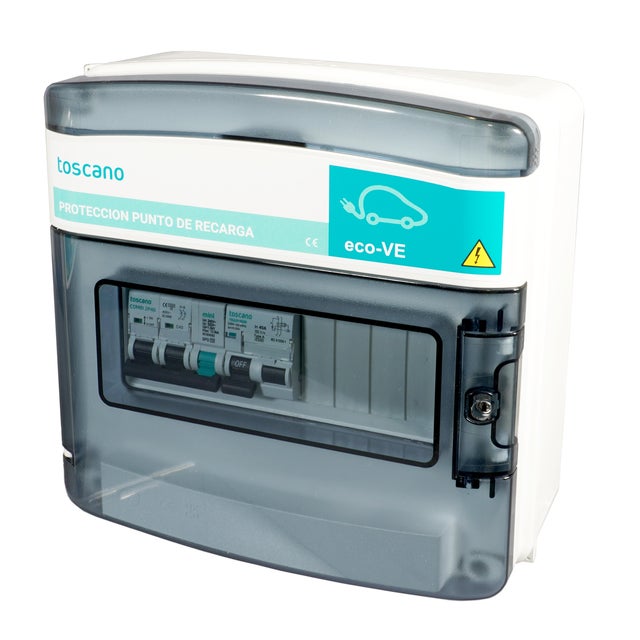 CUADRO PROTECCIÓN CARGA VEHÍCULO ELÉCTRICO ECO-VE COMBI