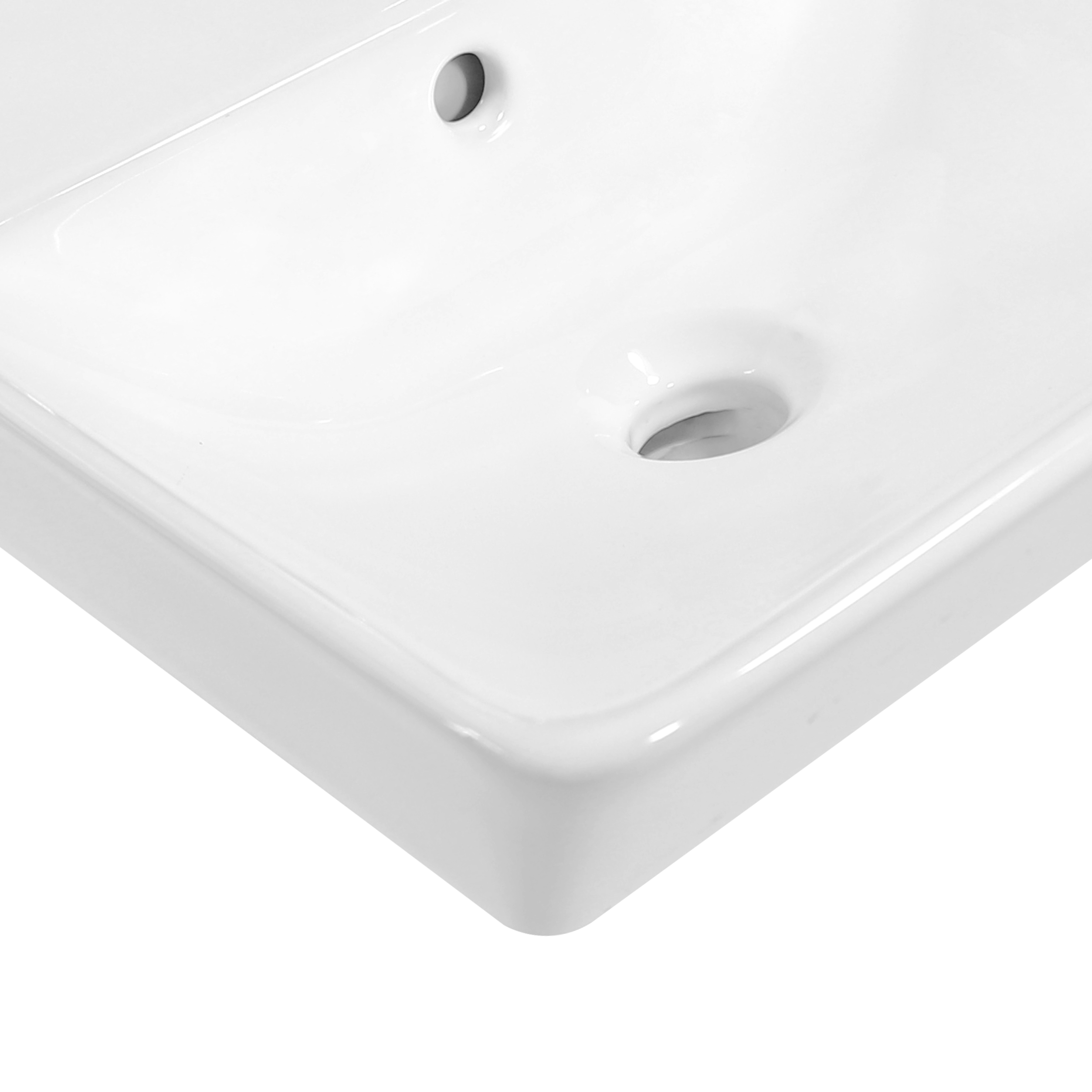 Umywalka ceramiczna Easy 51 cm biała Sensea - 6