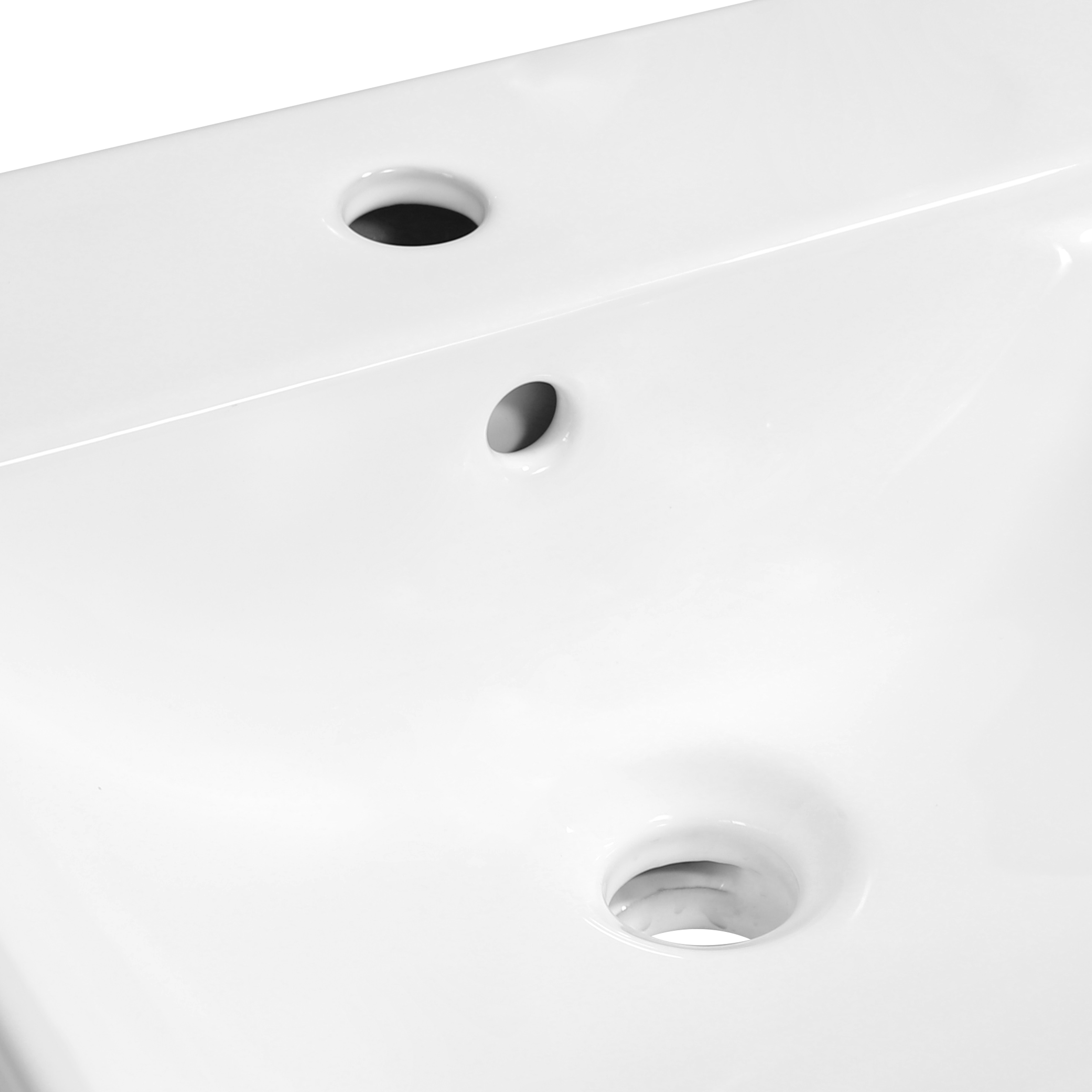 Umywalka ceramiczna Easy 51 cm biała Sensea - 7