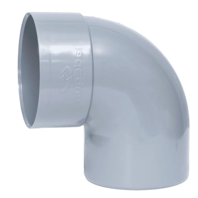 CODO PVC 87º Ø90MM MACHO-HEMBRA - 1