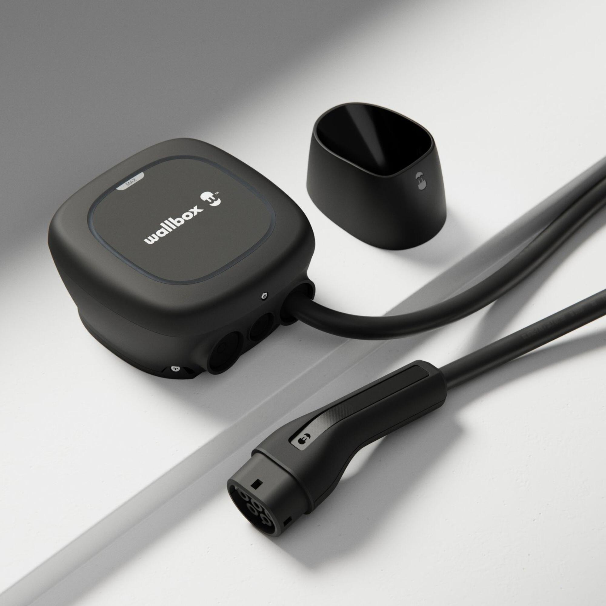 Carregador Veículo Elétrico WALLBOX PULSAR+ 7,4KW-MF-5M Preto - 6