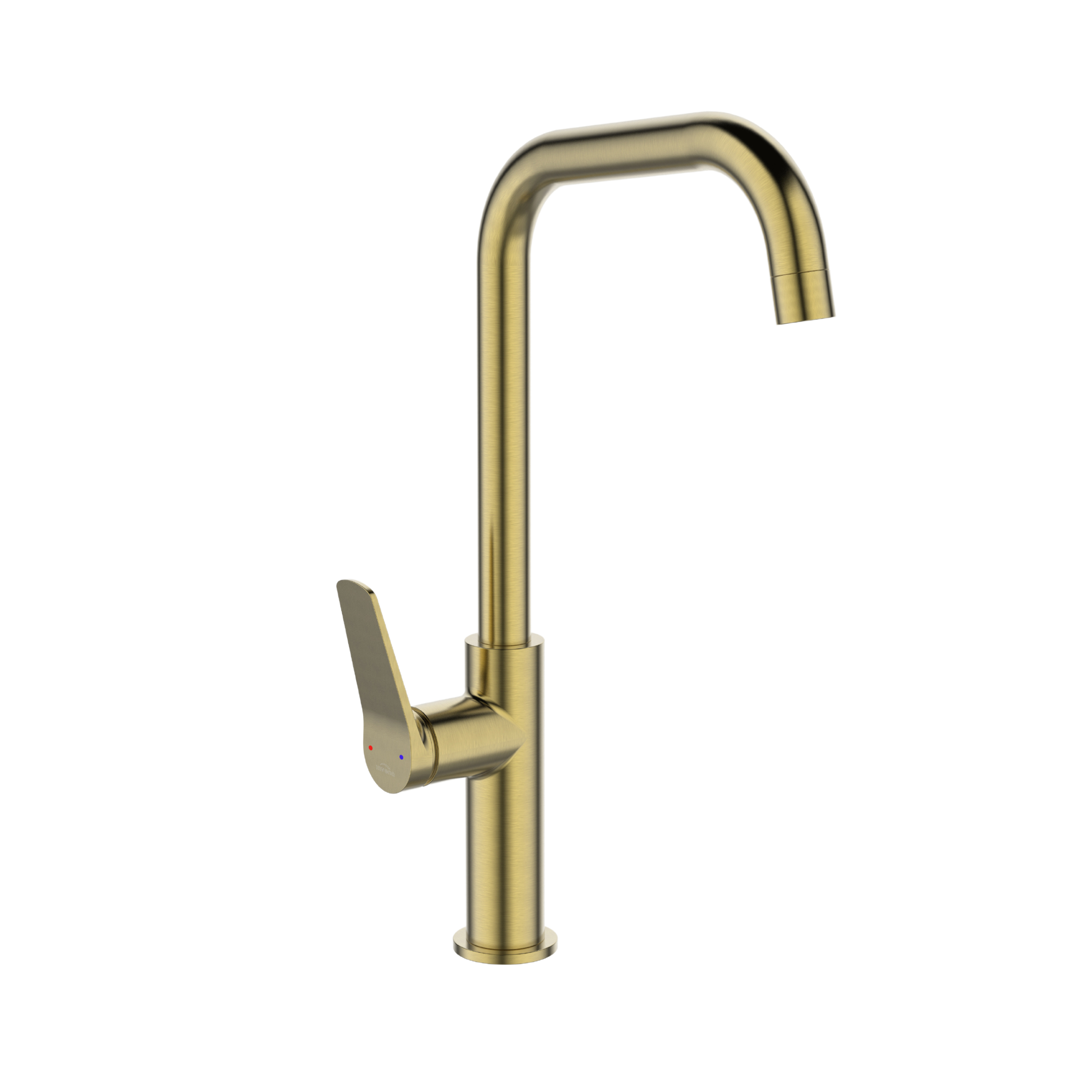 Bateria kuchenna Nestos złoto szczotkowane wylewka U Invena