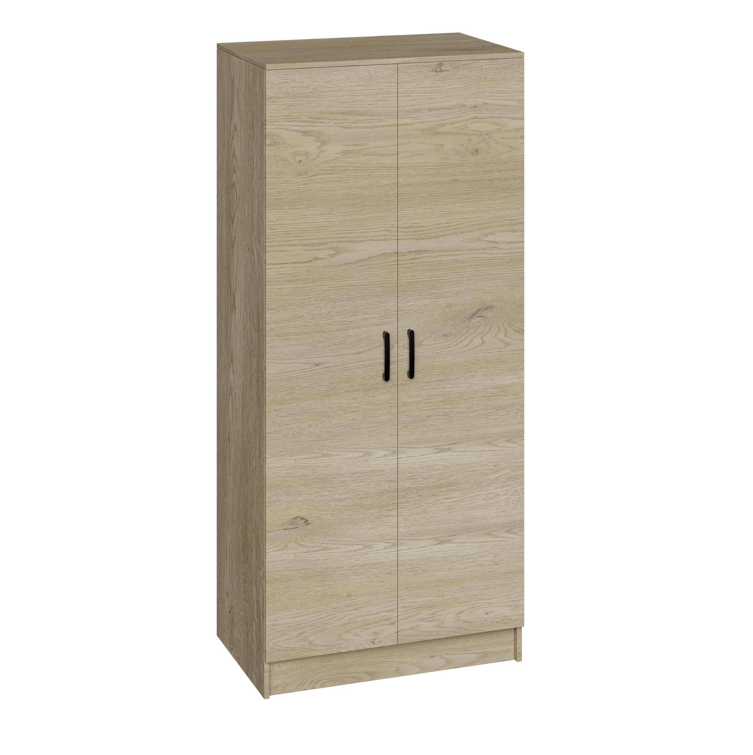 Szafa na ubrania dwudrzwiowa Gamma II Dąb Cremona 180 x 80 x 51 cm - 2