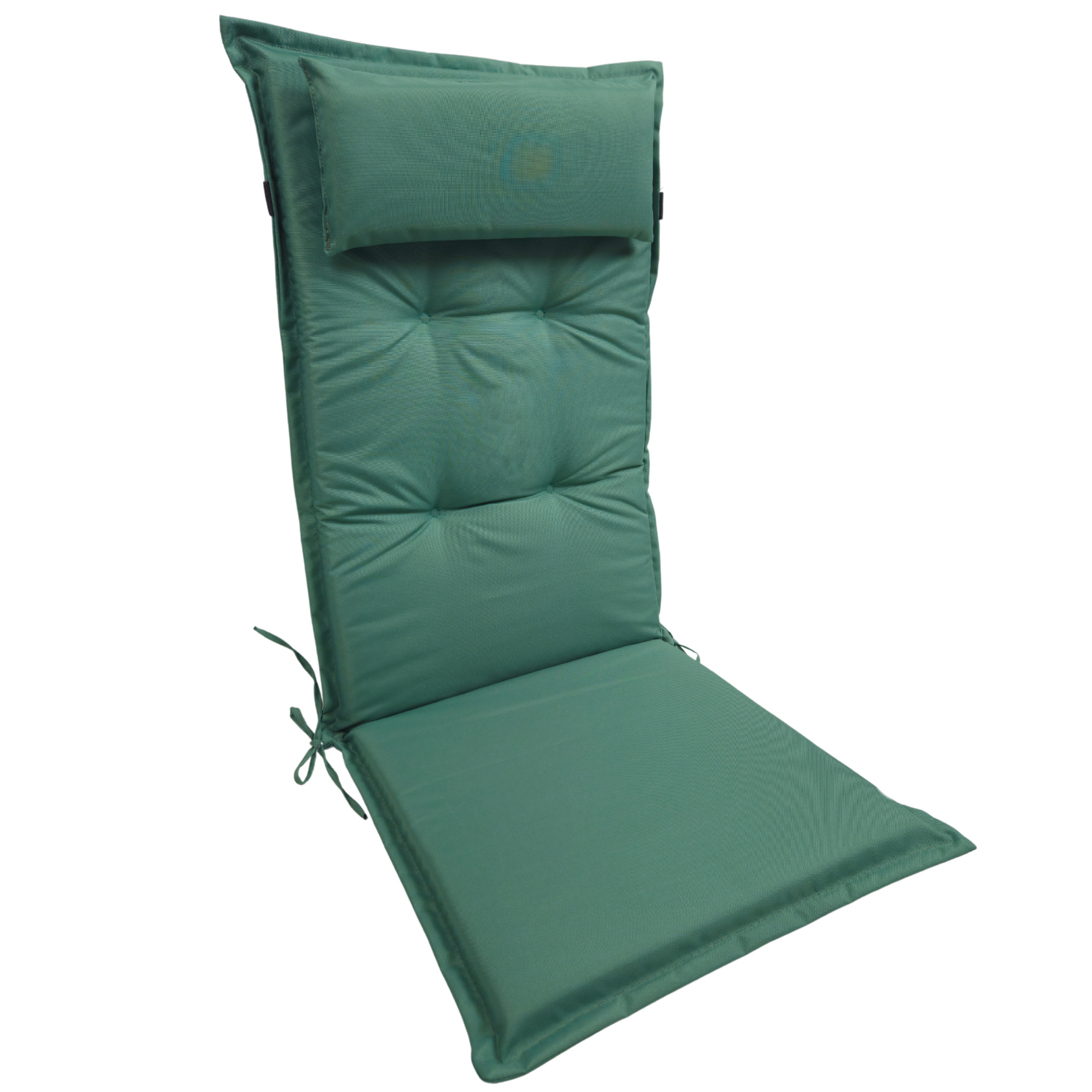 Poduszka ogrodowa na krzesło 120x50x5.5 cm zielona Vog