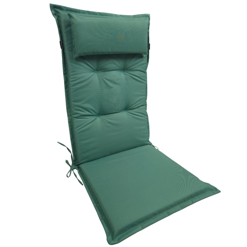 Poduszka ogrodowa na krzesło 120x50x5.5 cm zielona Vog