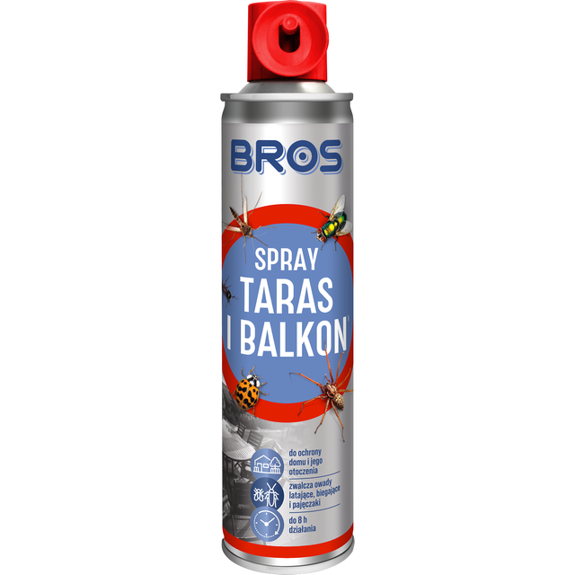 Środek na owady Taras i Balkon spray 400ml Bros